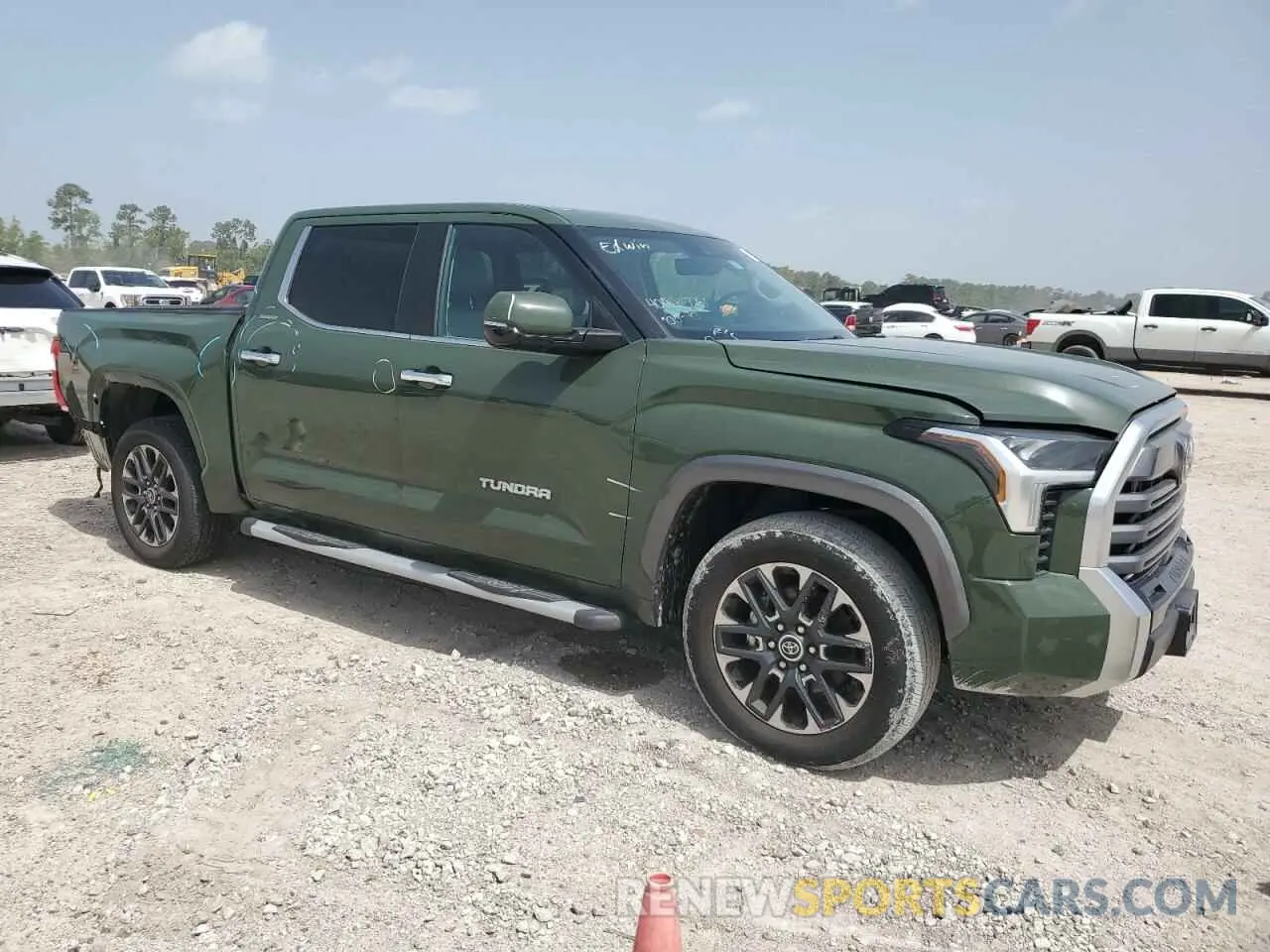 4 Photograph of a damaged car 5TFJA5AB9PX028072 TOYOTA TUNDRA 2023