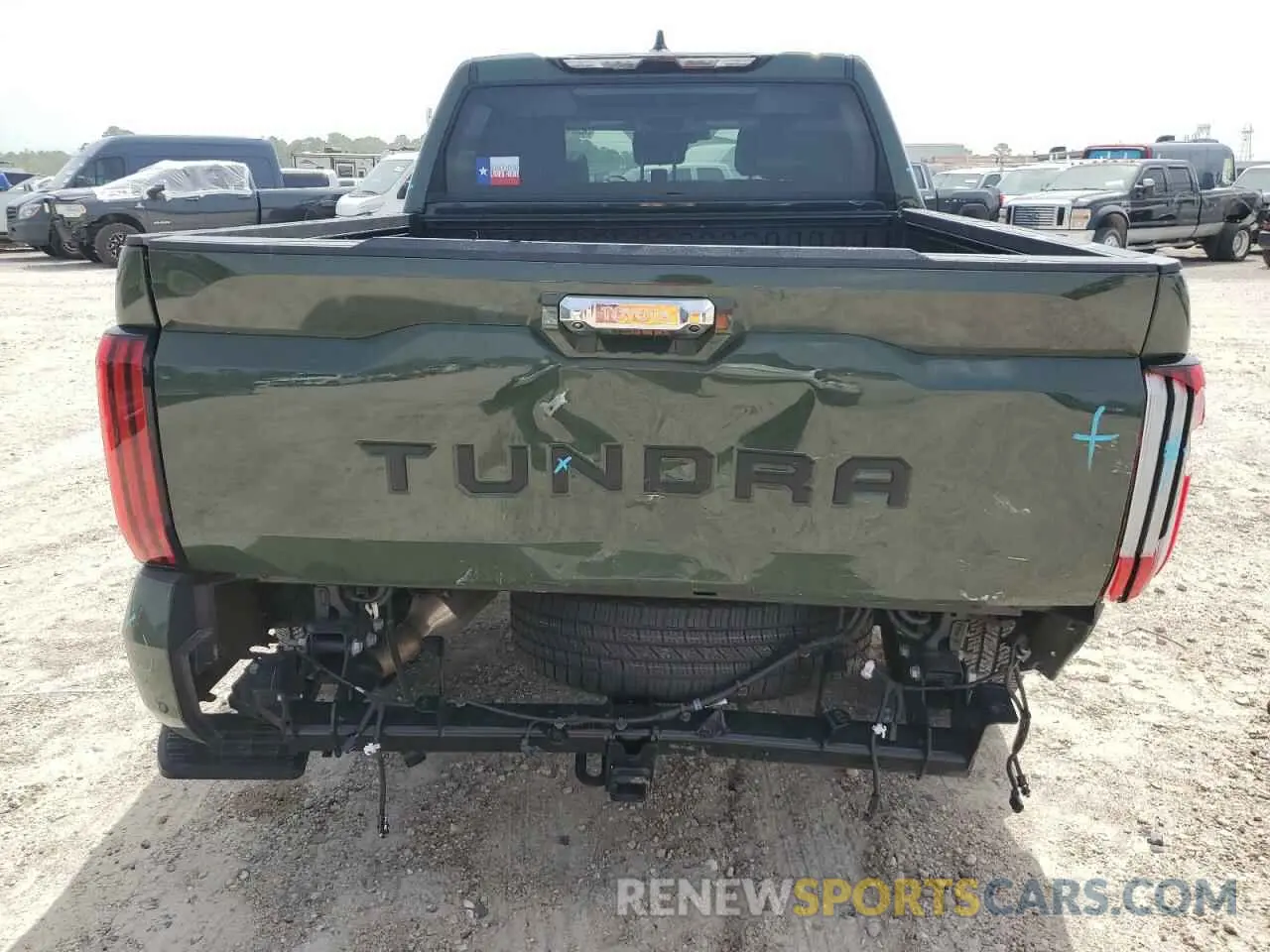 6 Photograph of a damaged car 5TFJA5AB9PX028072 TOYOTA TUNDRA 2023
