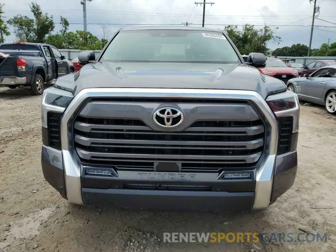 5 Photograph of a damaged car 5TFJA5ABXPX019705 TOYOTA TUNDRA 2023