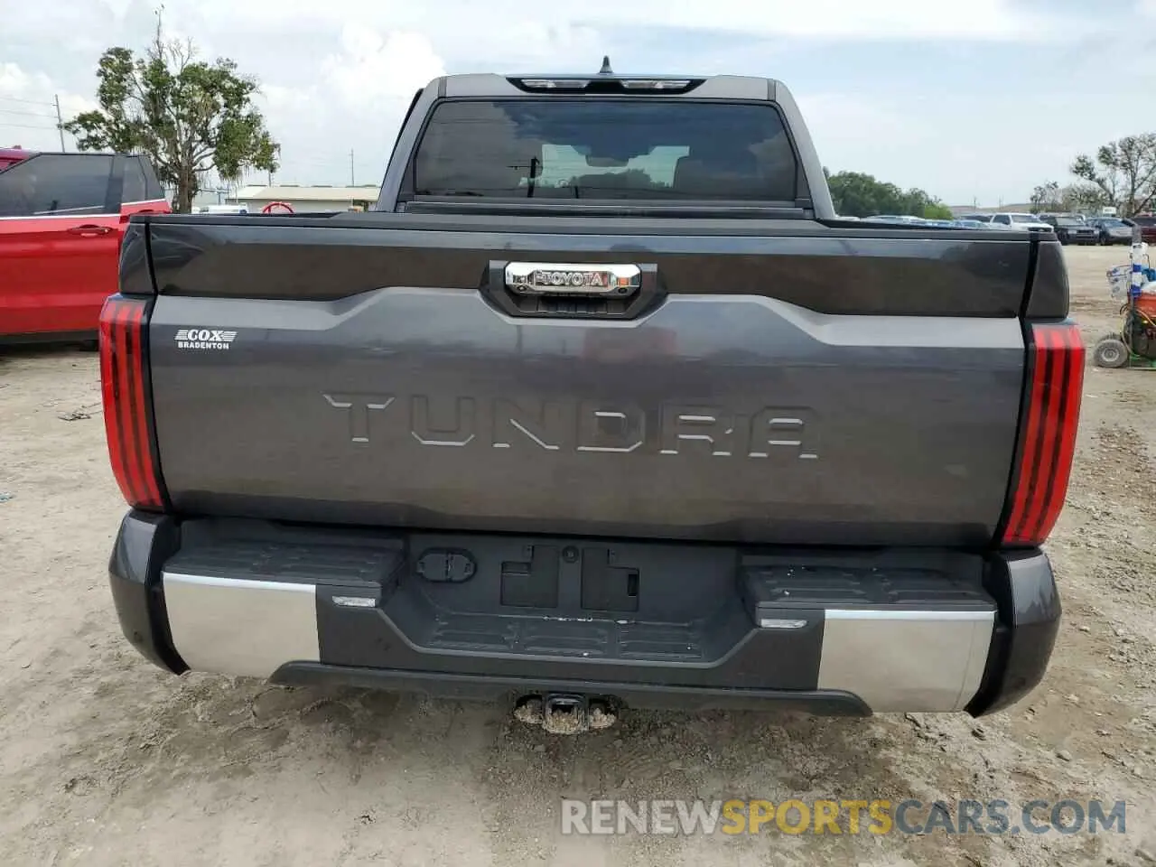 6 Photograph of a damaged car 5TFJA5ABXPX019705 TOYOTA TUNDRA 2023