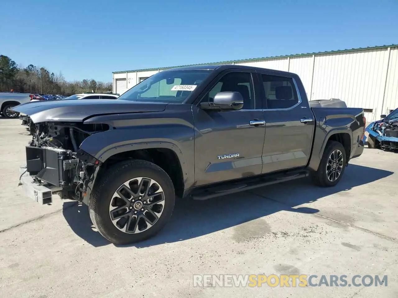 1 Photograph of a damaged car 5TFJA5ABXPX021227 TOYOTA TUNDRA 2023