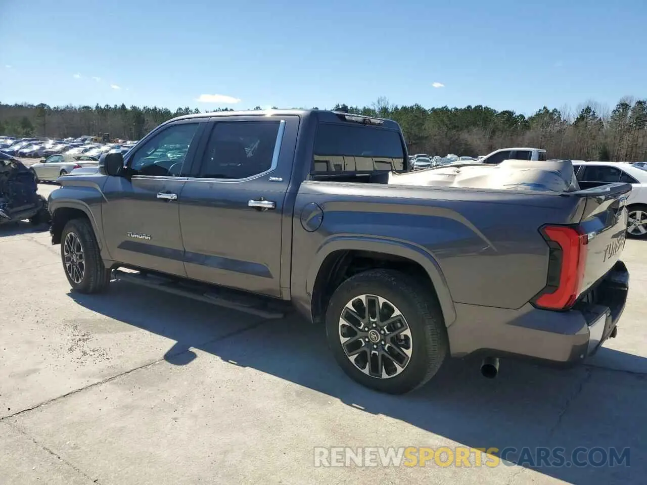 2 Photograph of a damaged car 5TFJA5ABXPX021227 TOYOTA TUNDRA 2023