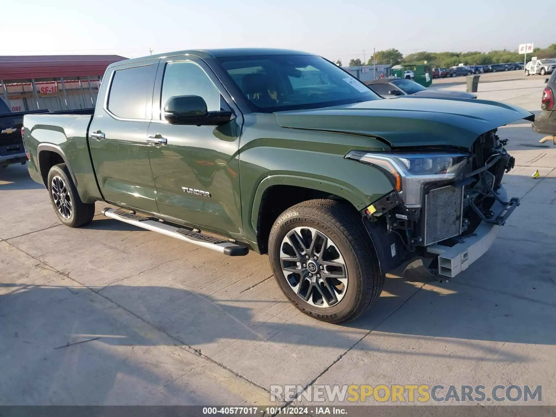 1 Photograph of a damaged car 5TFJA5BC9PX002496 TOYOTA TUNDRA 2023