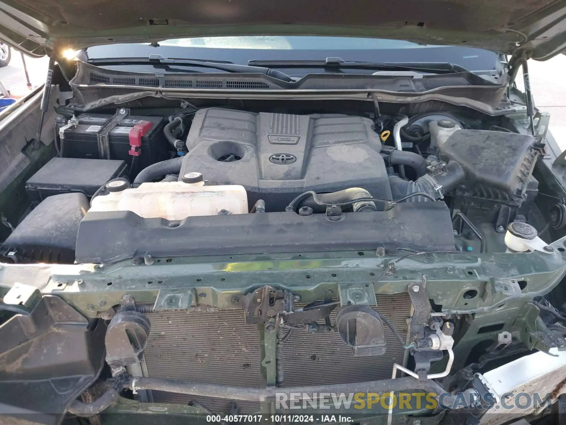 10 Photograph of a damaged car 5TFJA5BC9PX002496 TOYOTA TUNDRA 2023
