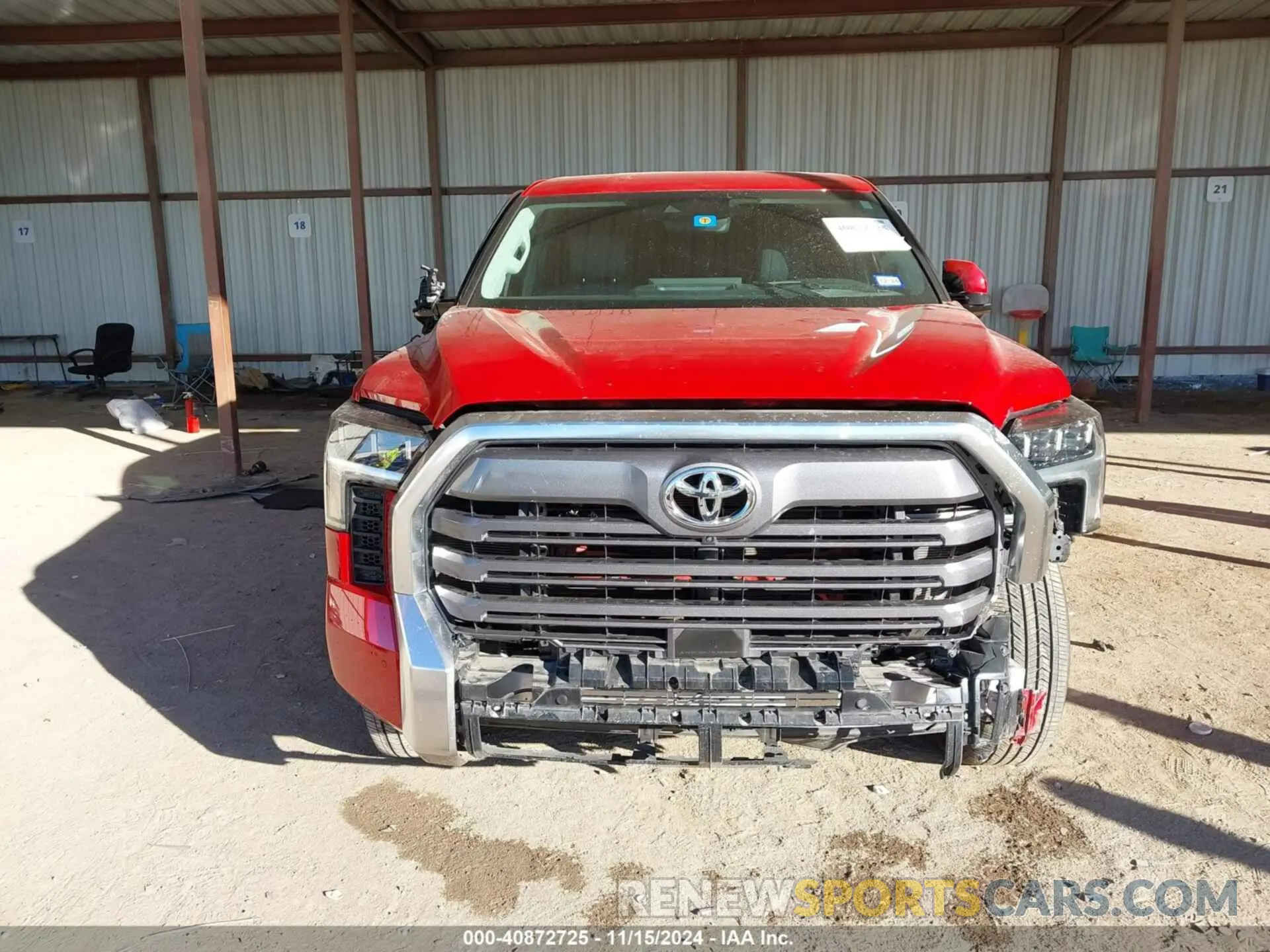 12 Photograph of a damaged car 5TFJA5DB6PX072896 TOYOTA TUNDRA 2023