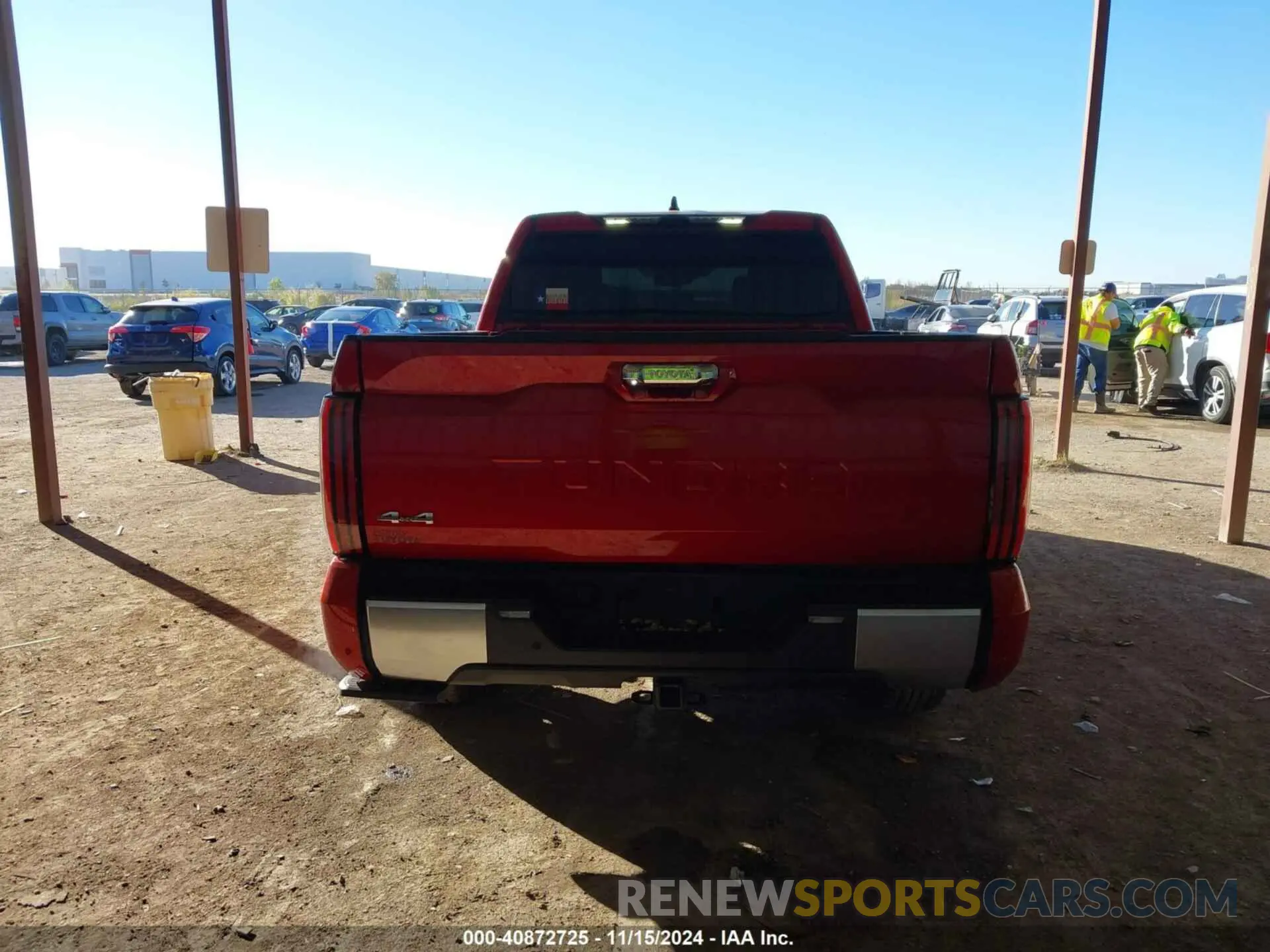 16 Photograph of a damaged car 5TFJA5DB6PX072896 TOYOTA TUNDRA 2023