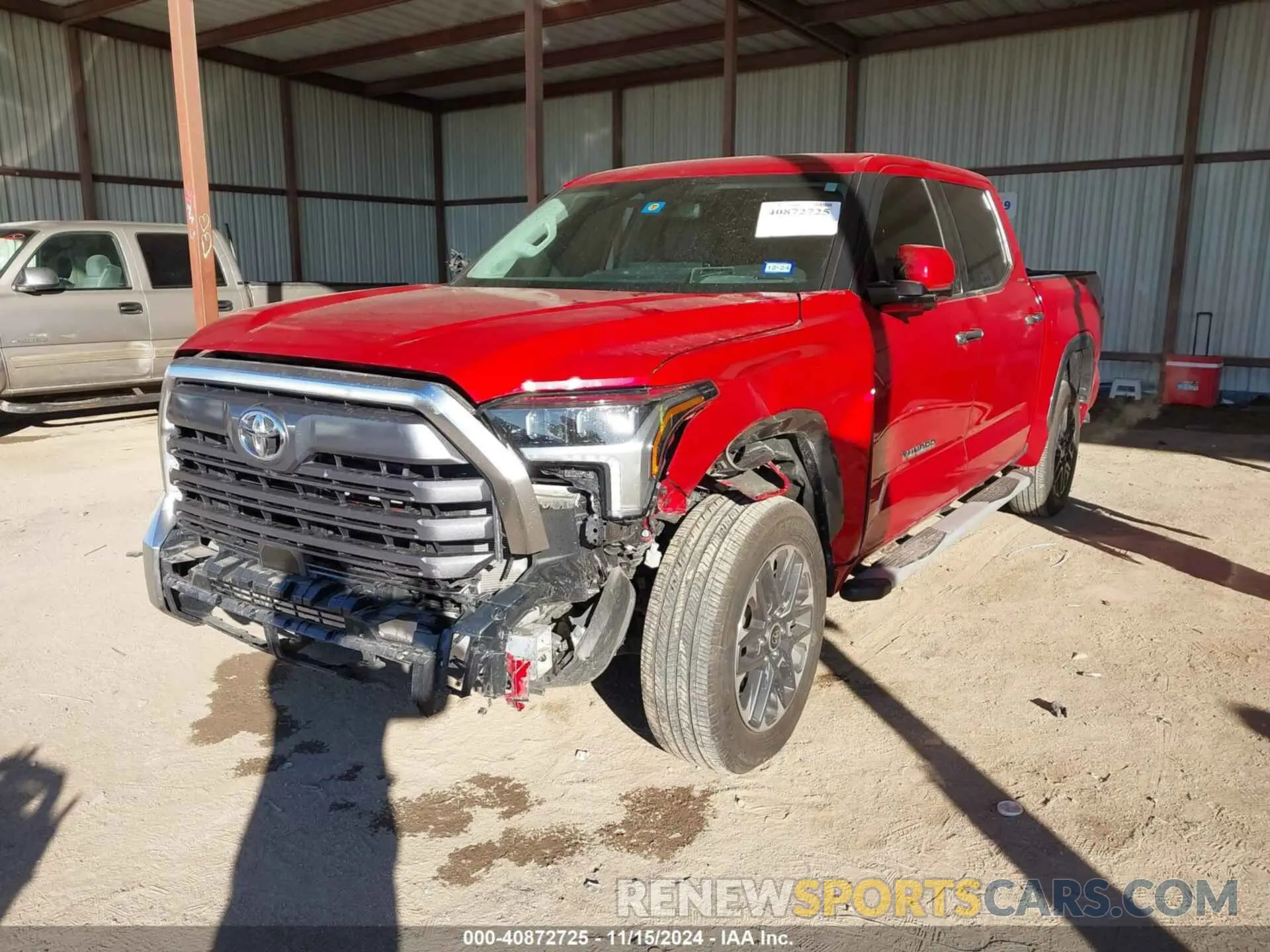 2 Photograph of a damaged car 5TFJA5DB6PX072896 TOYOTA TUNDRA 2023