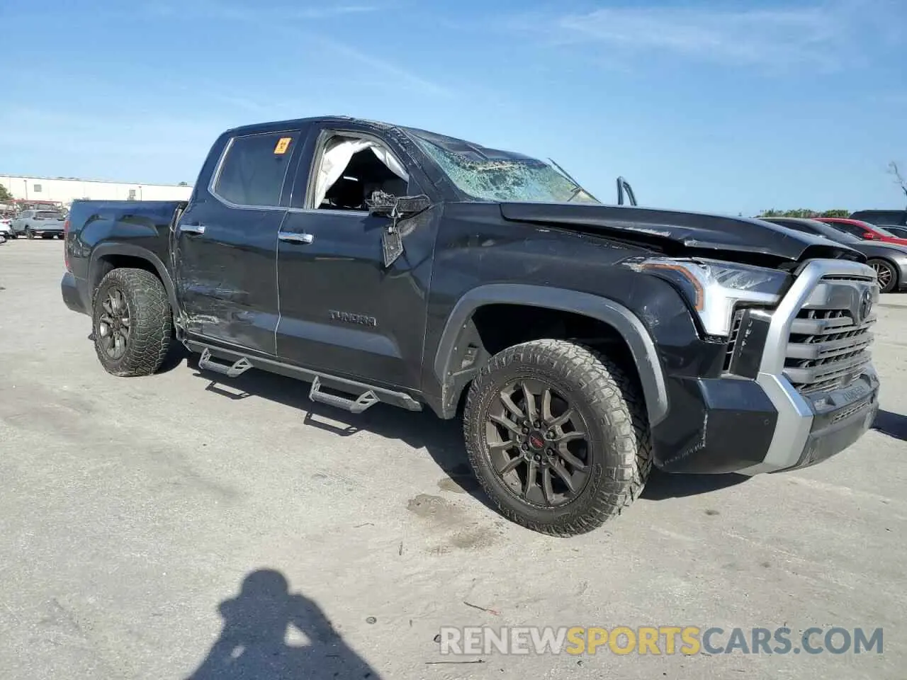 4 Photograph of a damaged car 5TFJA5DB7PX109180 TOYOTA TUNDRA 2023