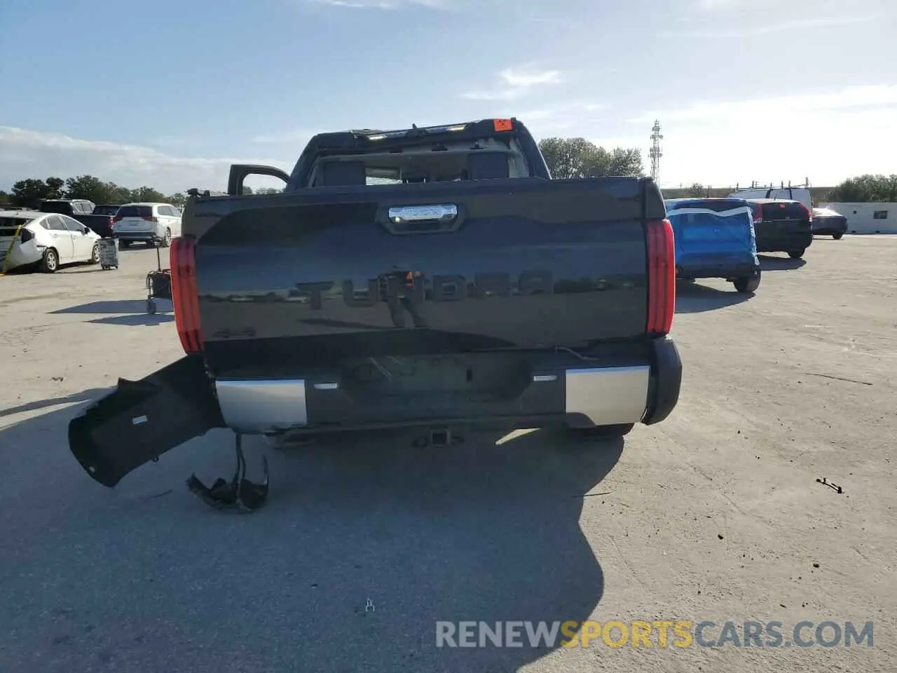 6 Photograph of a damaged car 5TFJA5DB7PX109180 TOYOTA TUNDRA 2023