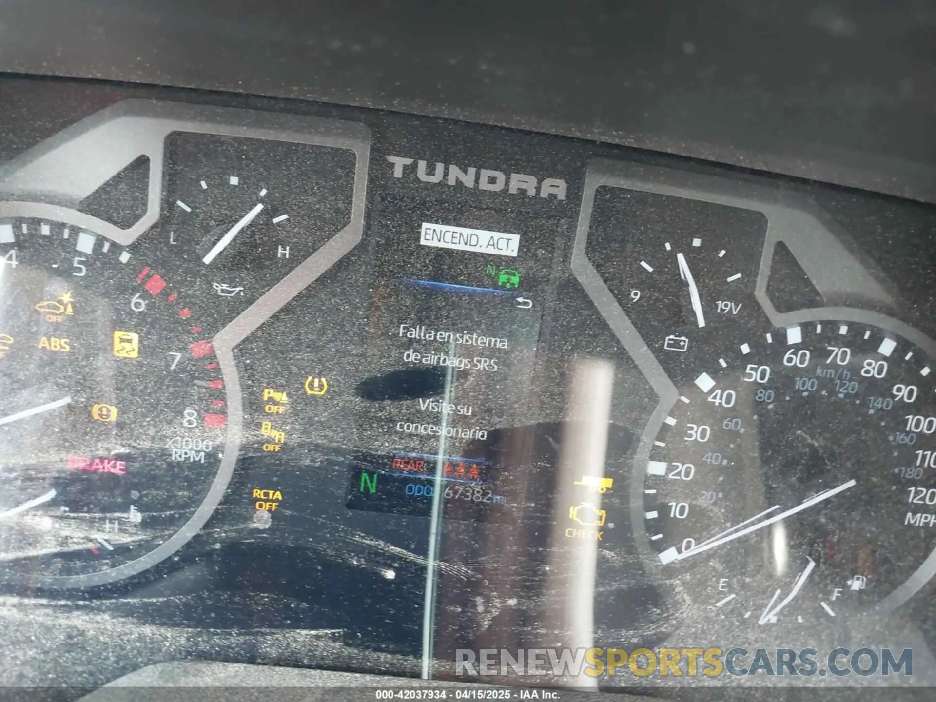 7 Фотография поврежденного автомобиля 5TFJA5DB8PX092311 TOYOTA TUNDRA 2023