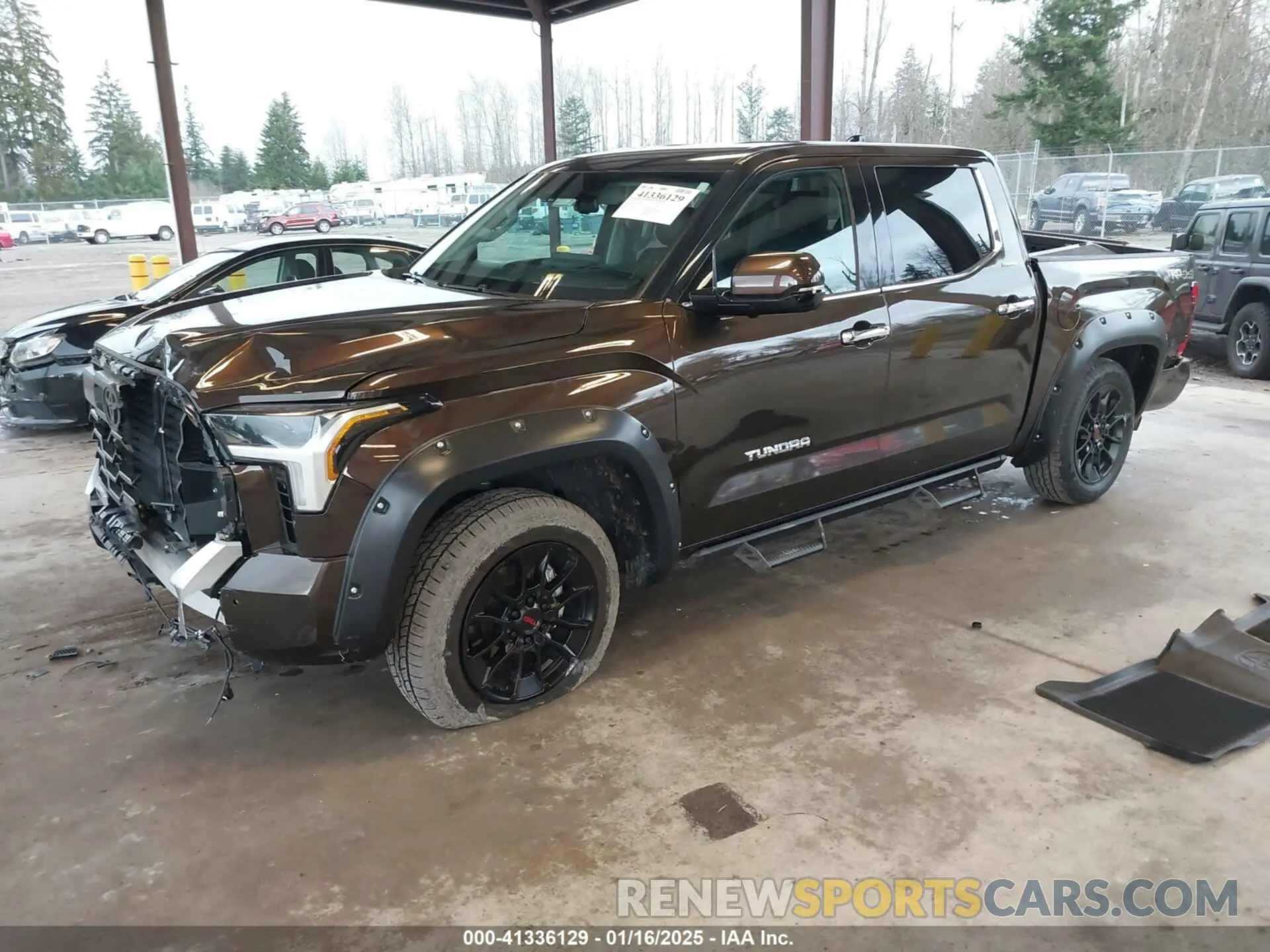 2 Фотография поврежденного автомобиля 5TFJA5DB9PX125400 TOYOTA TUNDRA 2023