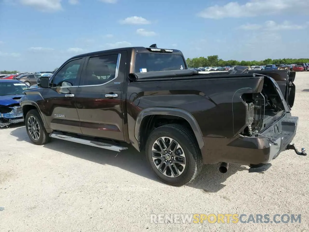 2 Photograph of a damaged car 5TFJC5AB4PX002702 TOYOTA TUNDRA 2023