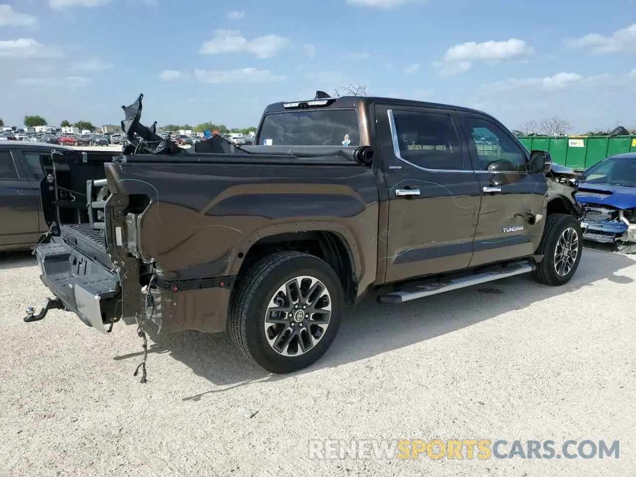 3 Photograph of a damaged car 5TFJC5AB4PX002702 TOYOTA TUNDRA 2023
