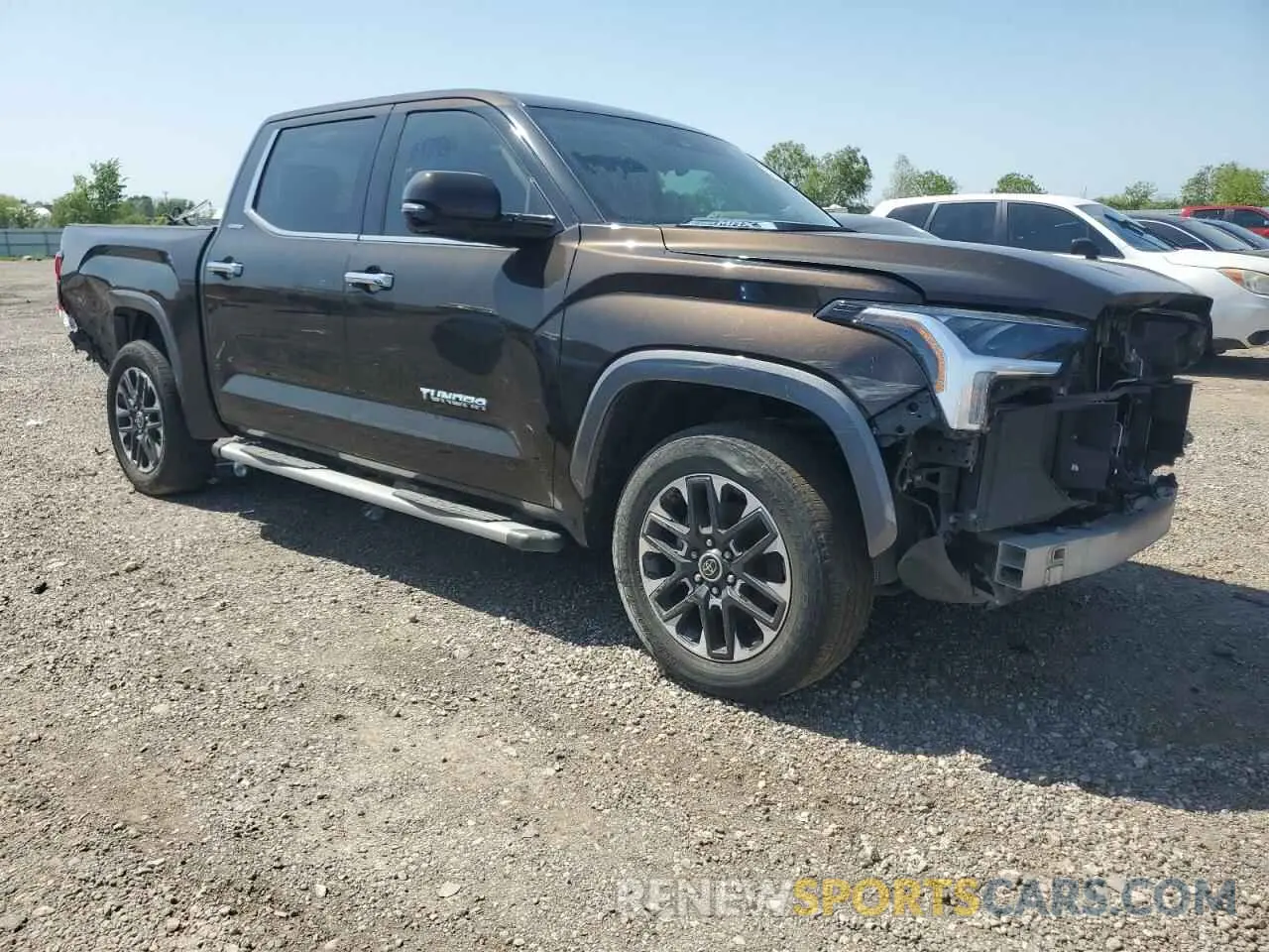 4 Фотография поврежденного автомобиля 5TFJC5AB8PX001794 TOYOTA TUNDRA 2023