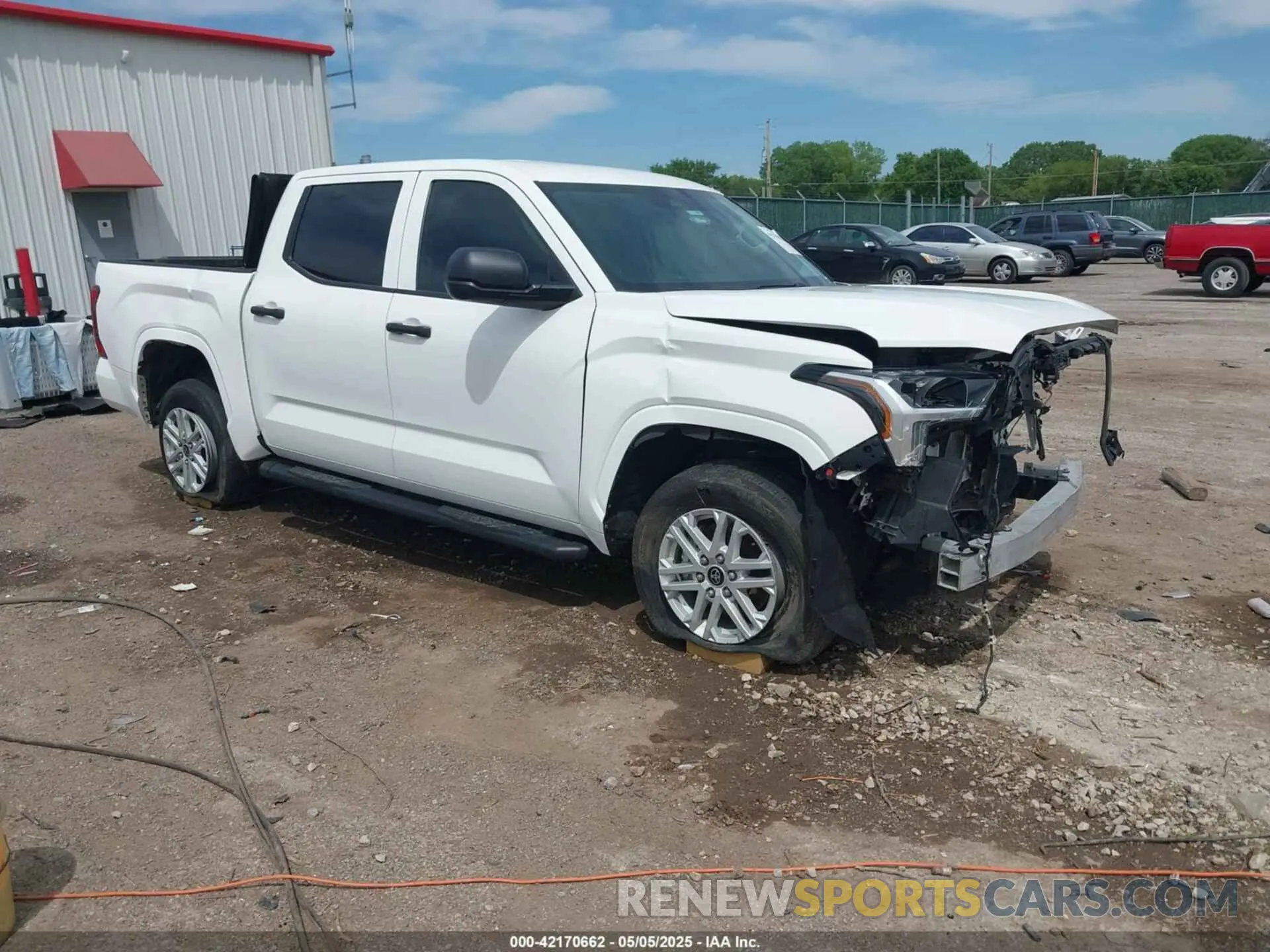 1 Photograph of a damaged car 5TFKB5AB1PX022946 TOYOTA TUNDRA 2023