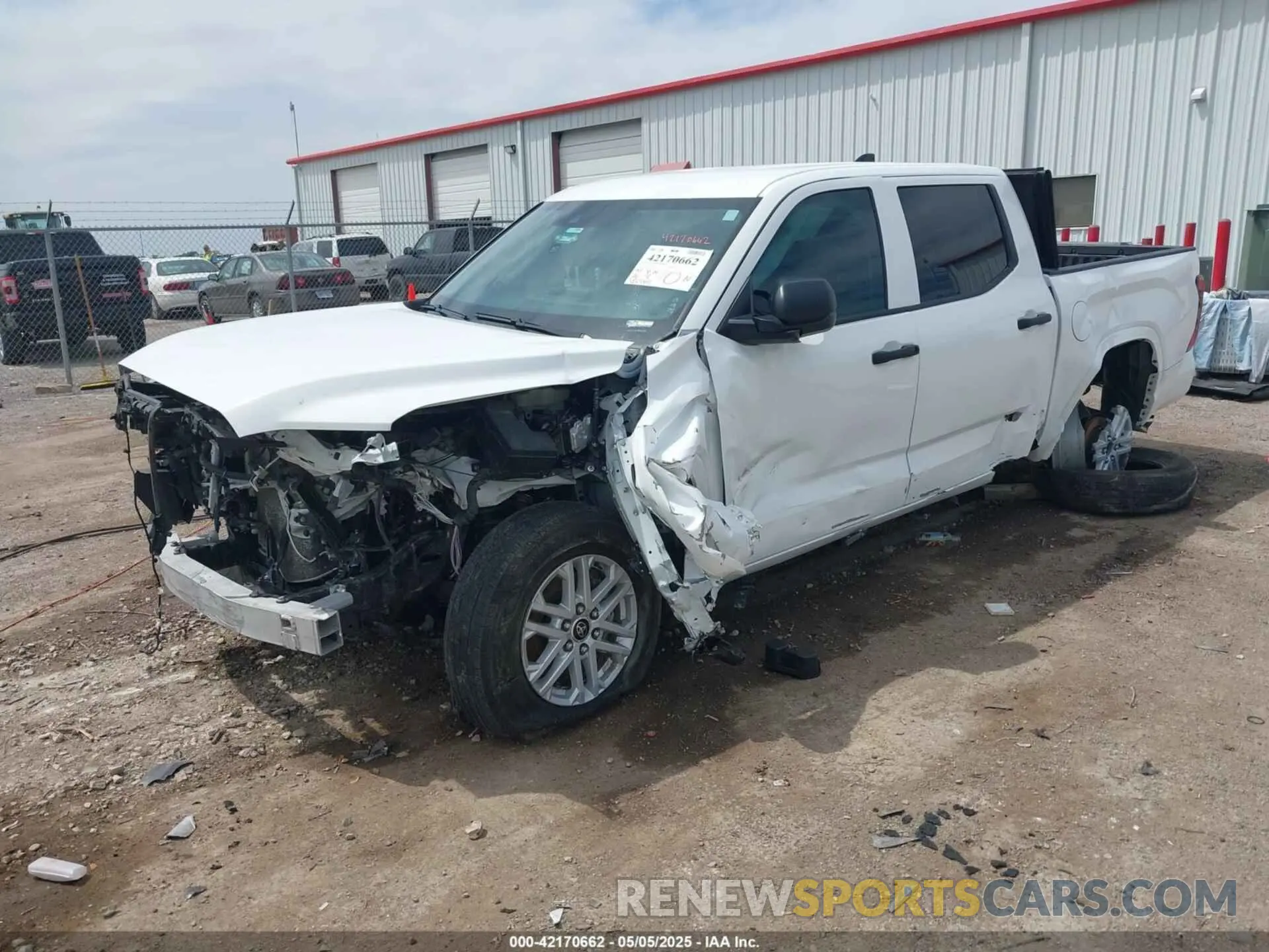2 Photograph of a damaged car 5TFKB5AB1PX022946 TOYOTA TUNDRA 2023
