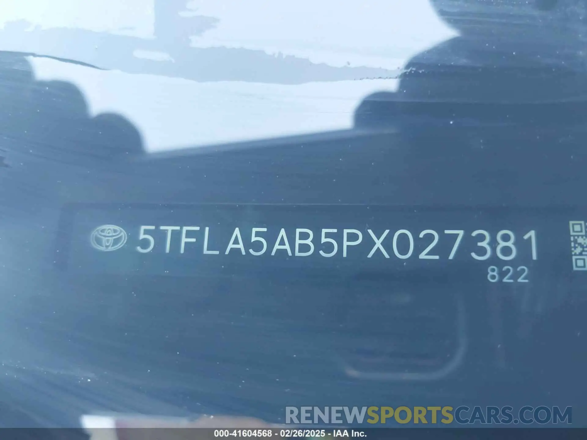 9 Фотография поврежденного автомобиля 5TFLA5AB5PX027381 TOYOTA TUNDRA 2023
