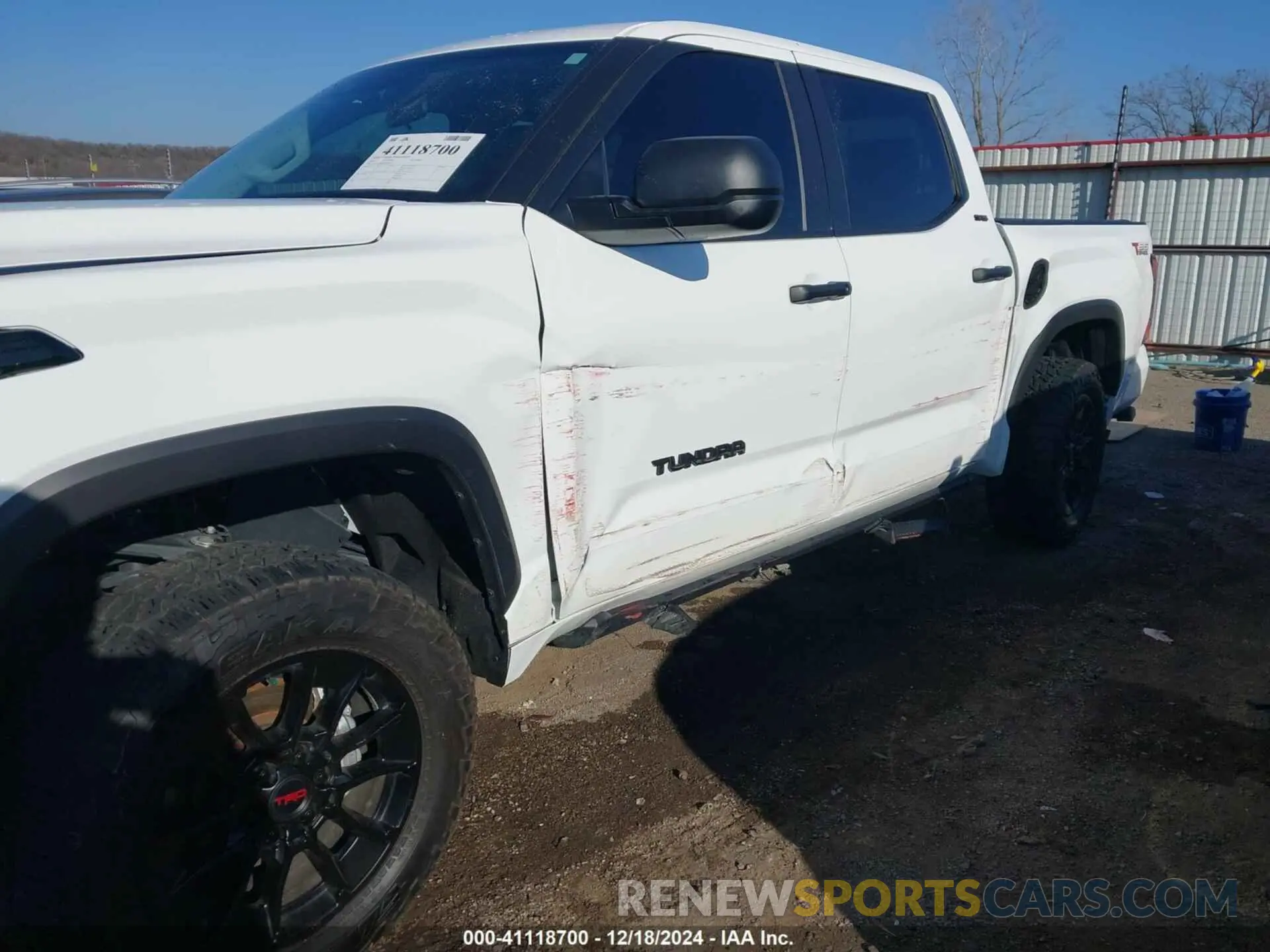 6 Фотография поврежденного автомобиля 5TFLA5DB2PX074685 TOYOTA TUNDRA 2023