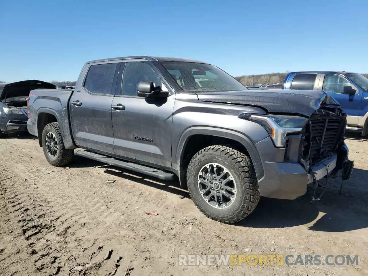 4 Photograph of a damaged car 5TFLA5DB3PX113428 TOYOTA TUNDRA 2023