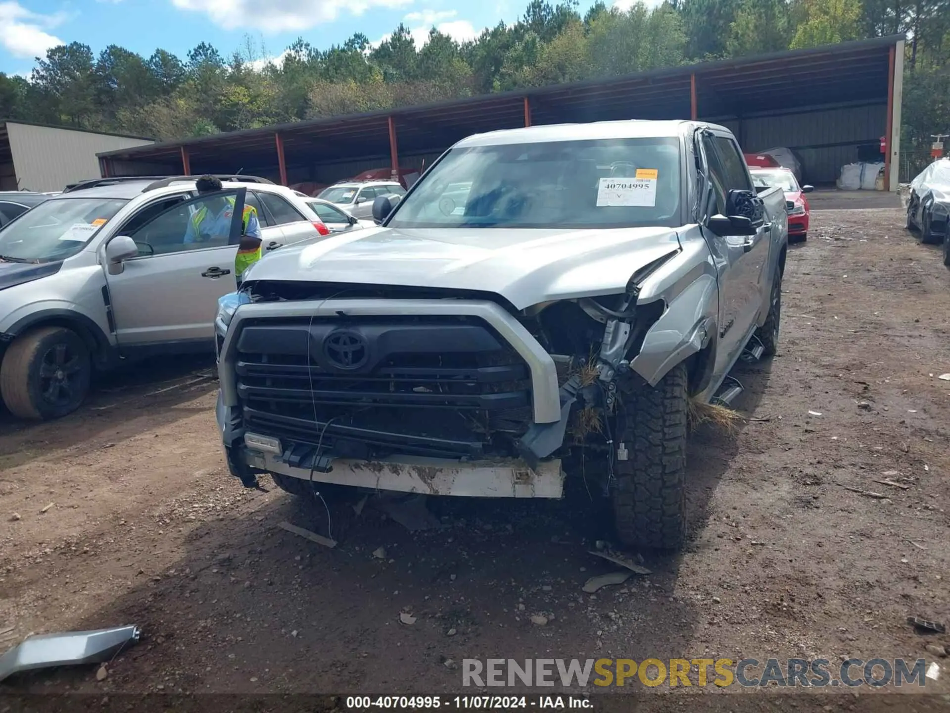12 Photograph of a damaged car 5TFLA5DB5PX083266 TOYOTA TUNDRA 2023