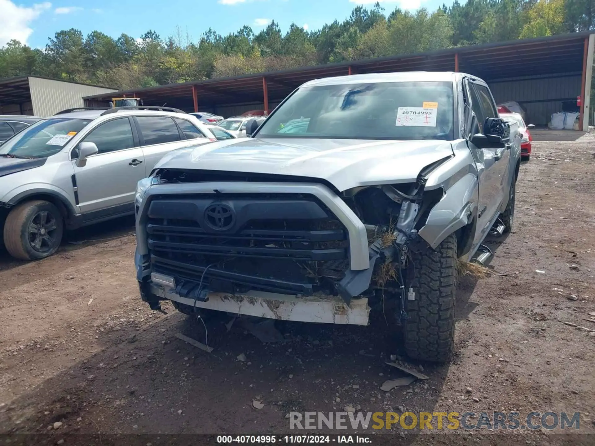 6 Photograph of a damaged car 5TFLA5DB5PX083266 TOYOTA TUNDRA 2023