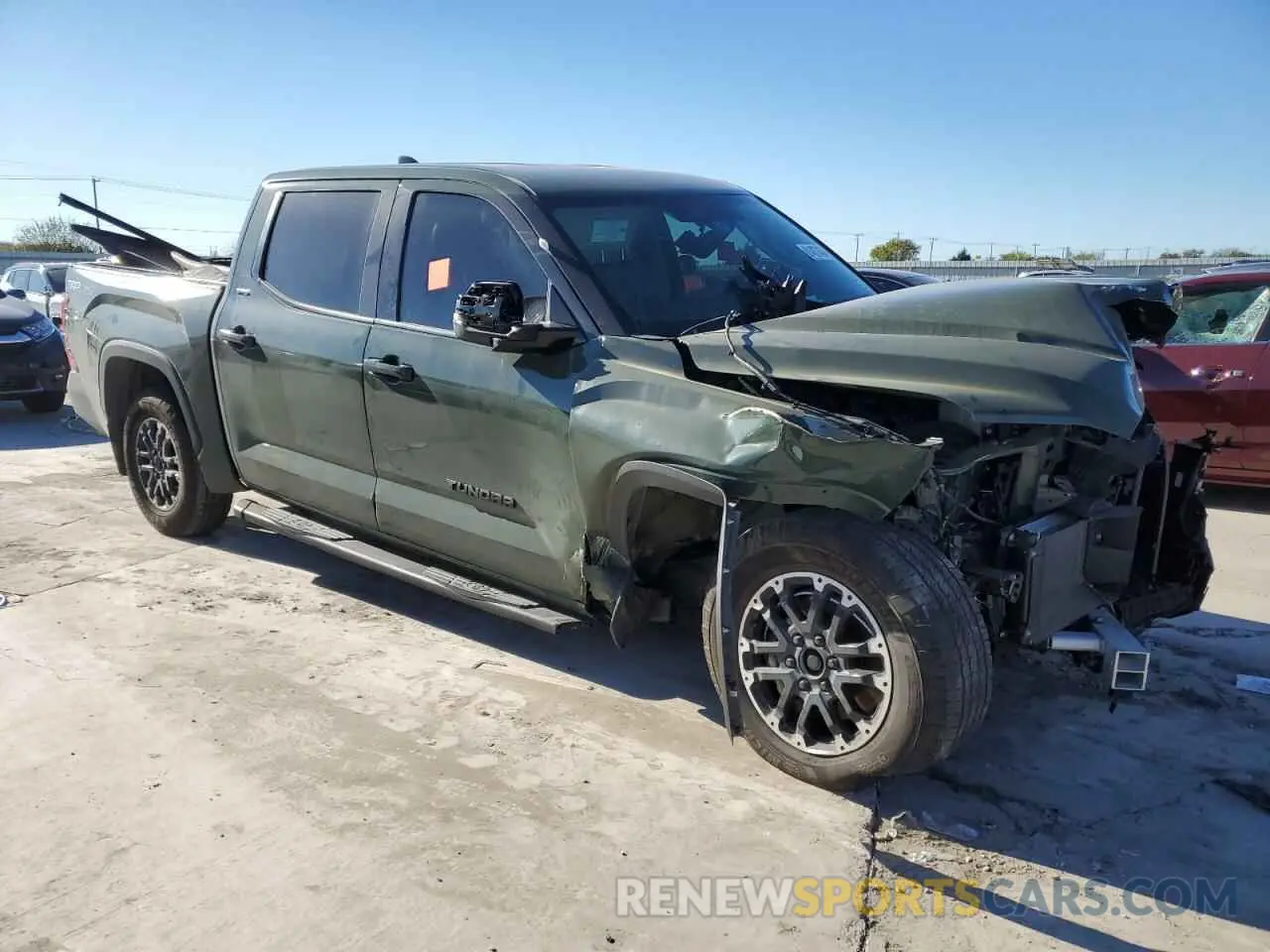 4 Фотография поврежденного автомобиля 5TFLA5DB5PX093117 TOYOTA TUNDRA 2023