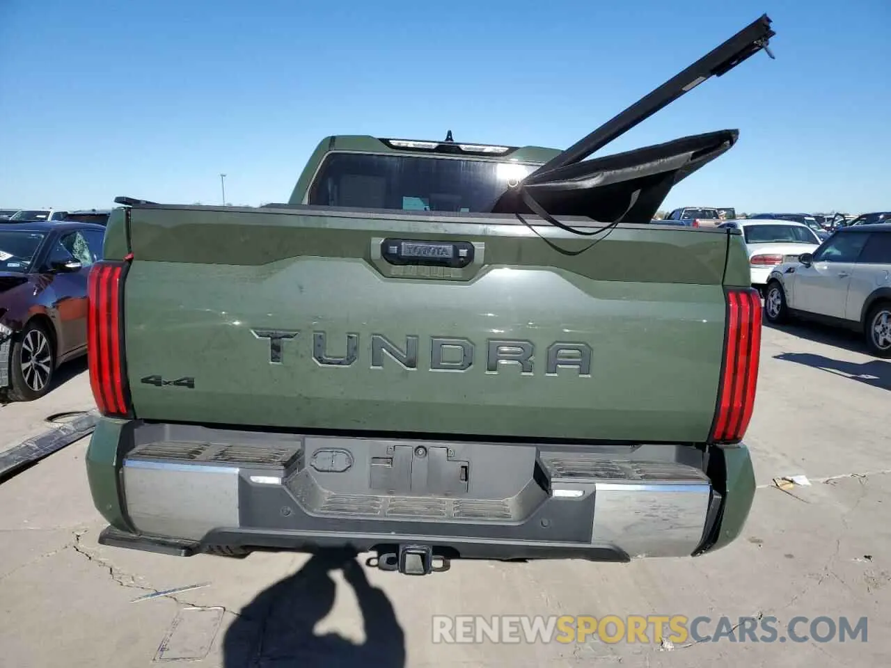 6 Фотография поврежденного автомобиля 5TFLA5DB5PX093117 TOYOTA TUNDRA 2023