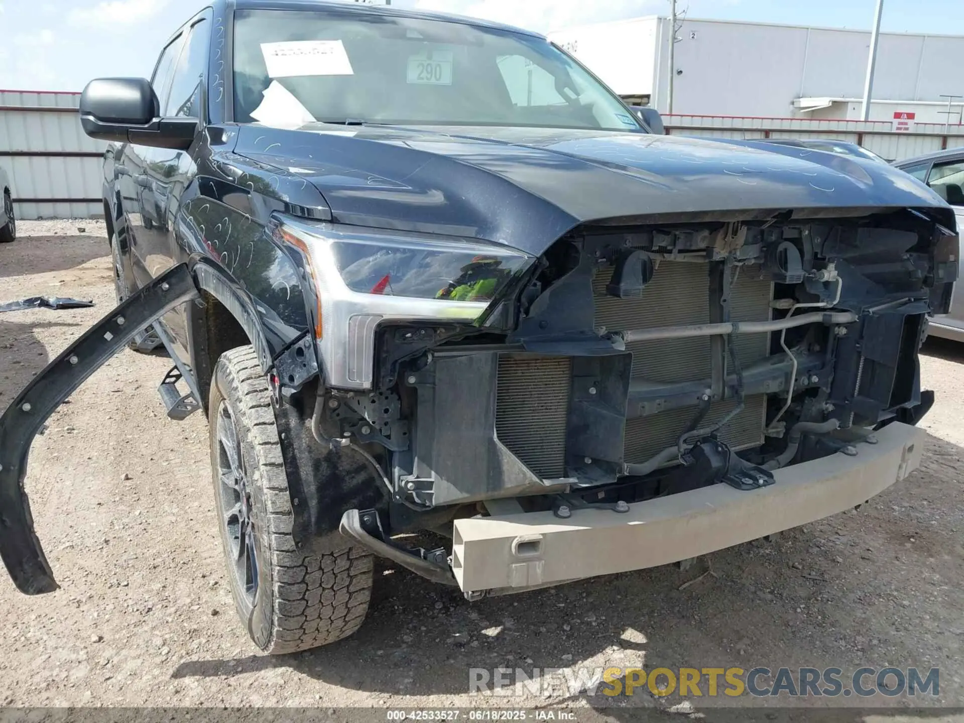6 Photograph of a damaged car 5TFLA5DB8PX067014 TOYOTA TUNDRA 2023