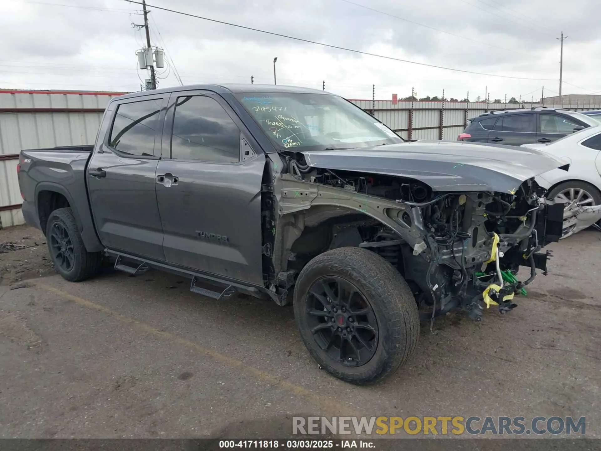 1 Photograph of a damaged car 5TFLA5DB9PX080225 TOYOTA TUNDRA 2023