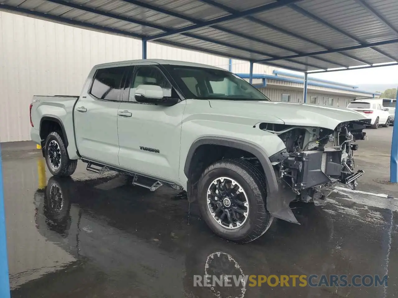 4 Photograph of a damaged car 5TFLA5DBXPX102491 TOYOTA TUNDRA 2023
