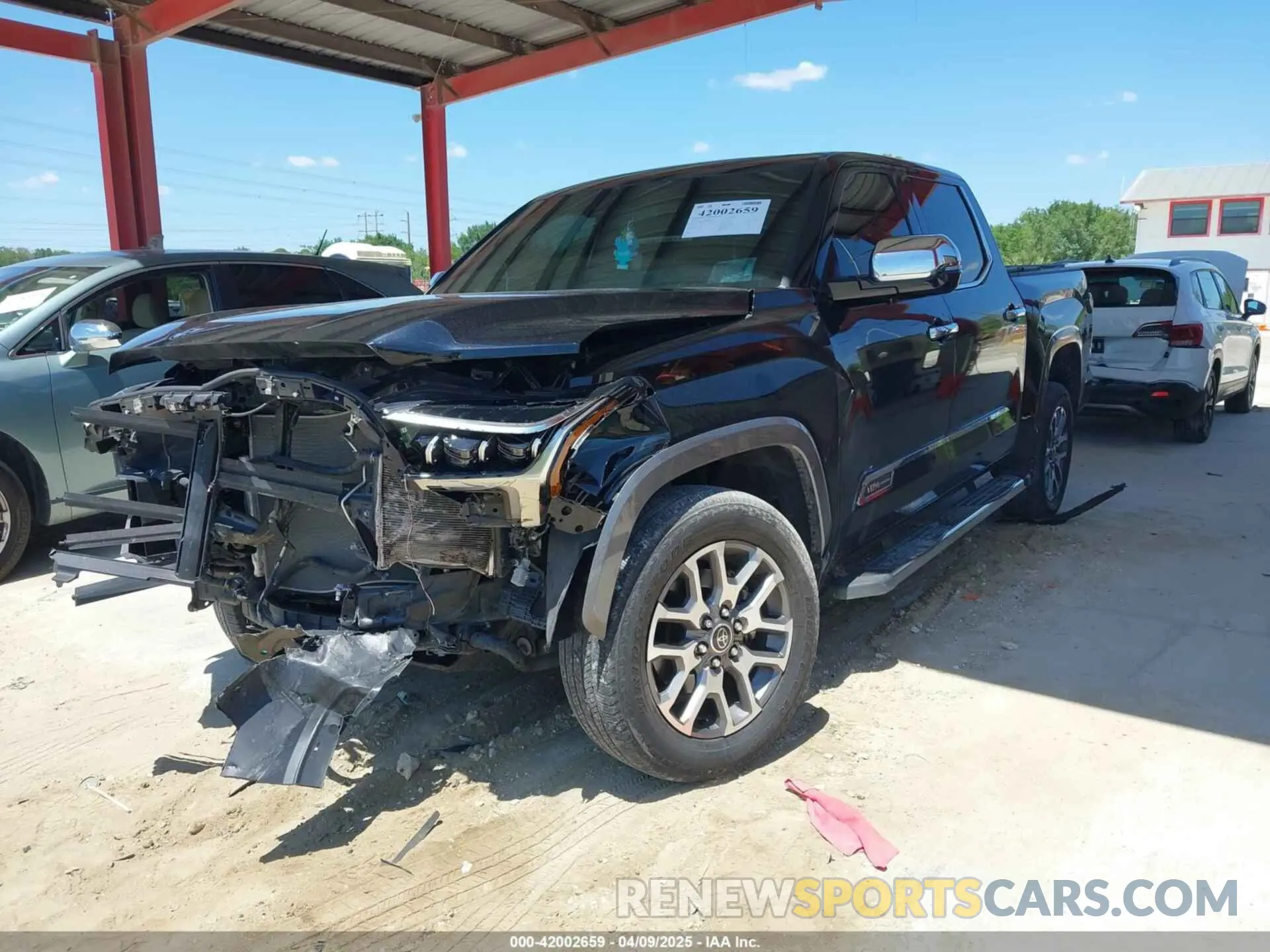 2 Photograph of a damaged car 5TFMA5DB5PX081778 TOYOTA TUNDRA 2023