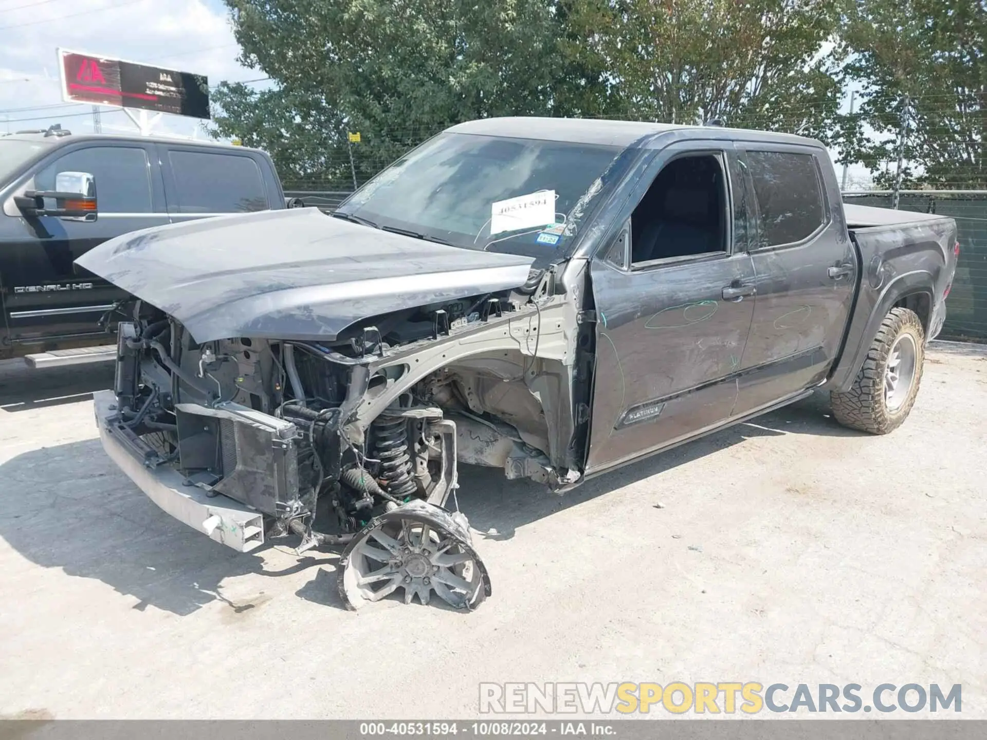 2 Photograph of a damaged car 5TFNA5DB6PX116753 TOYOTA TUNDRA 2023