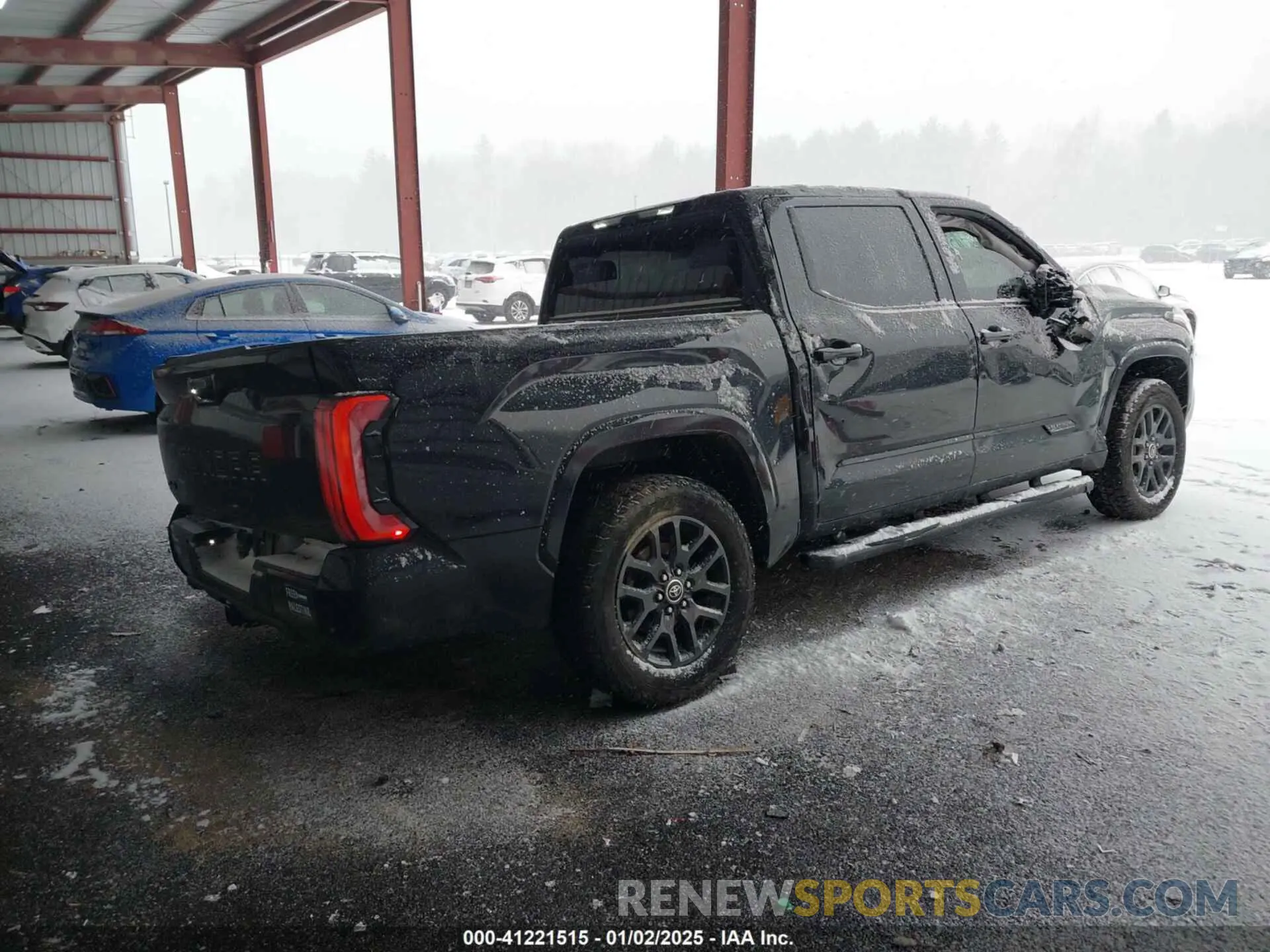 4 Photograph of a damaged car 5TFNA5DBXPX079559 TOYOTA TUNDRA 2023