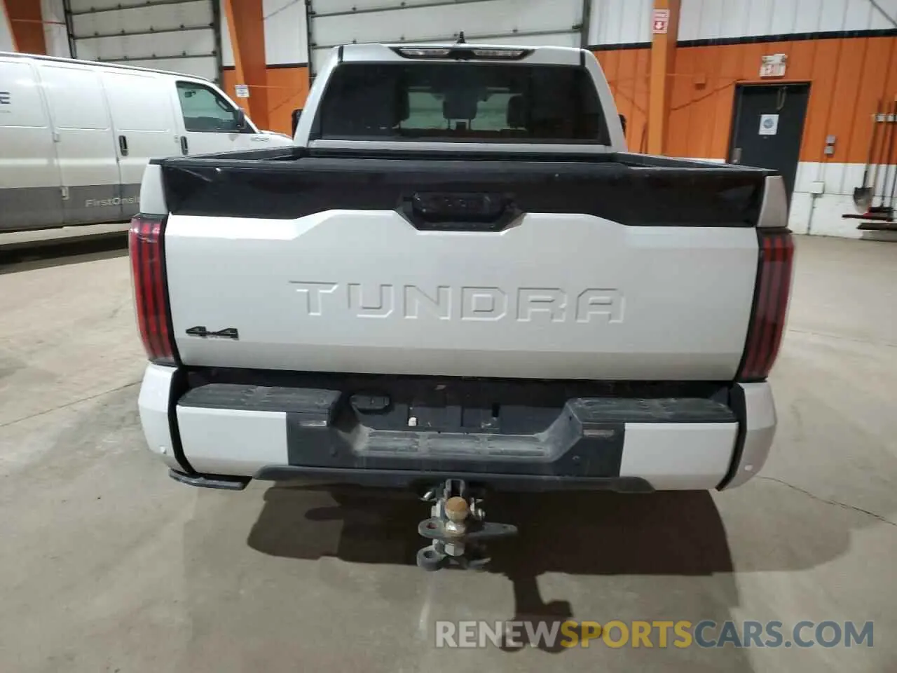 6 Photograph of a damaged car 5TFNC5DB9PX032176 TOYOTA TUNDRA 2023