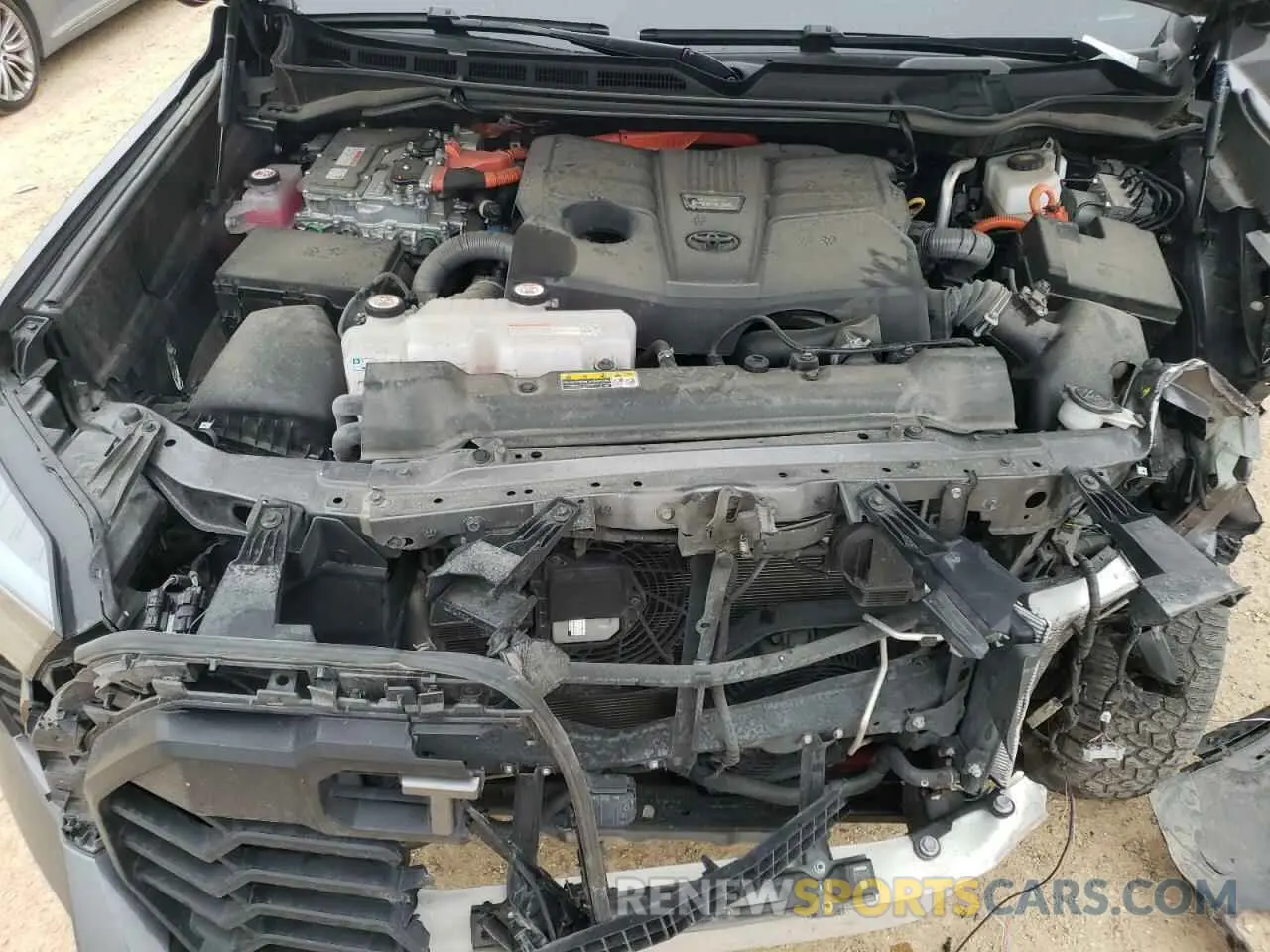 11 Фотография поврежденного автомобиля 5TFPC5DB7PX033707 TOYOTA TUNDRA 2023