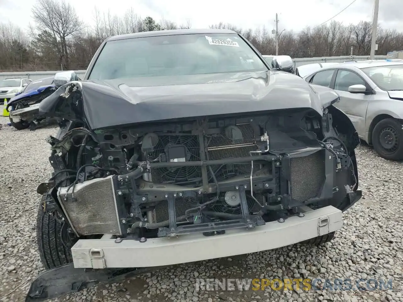 5 Photograph of a damaged car 5TFVC5DB5PX014189 TOYOTA TUNDRA 2023