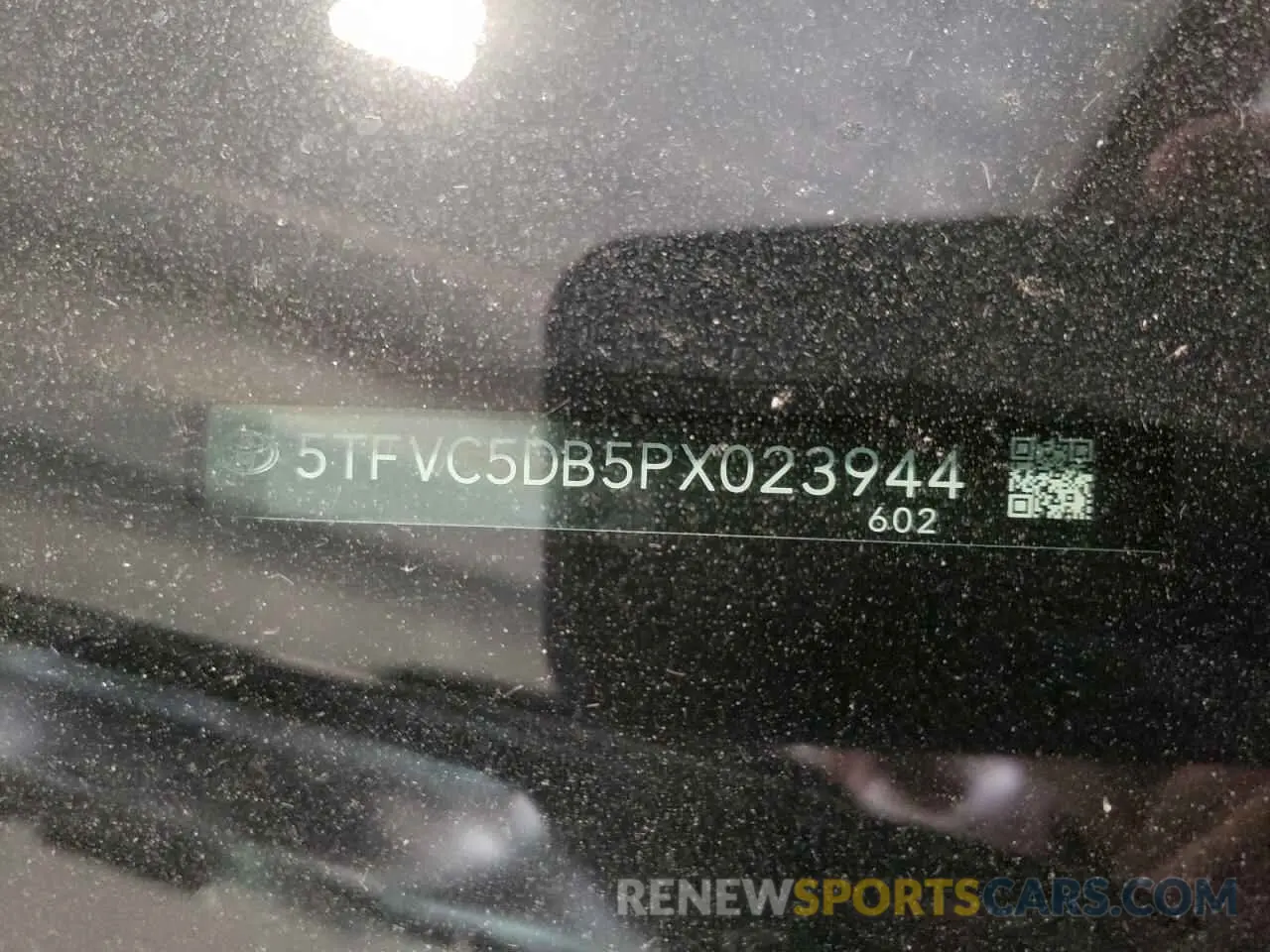 12 Фотография поврежденного автомобиля 5TFVC5DB5PX023944 TOYOTA TUNDRA 2023