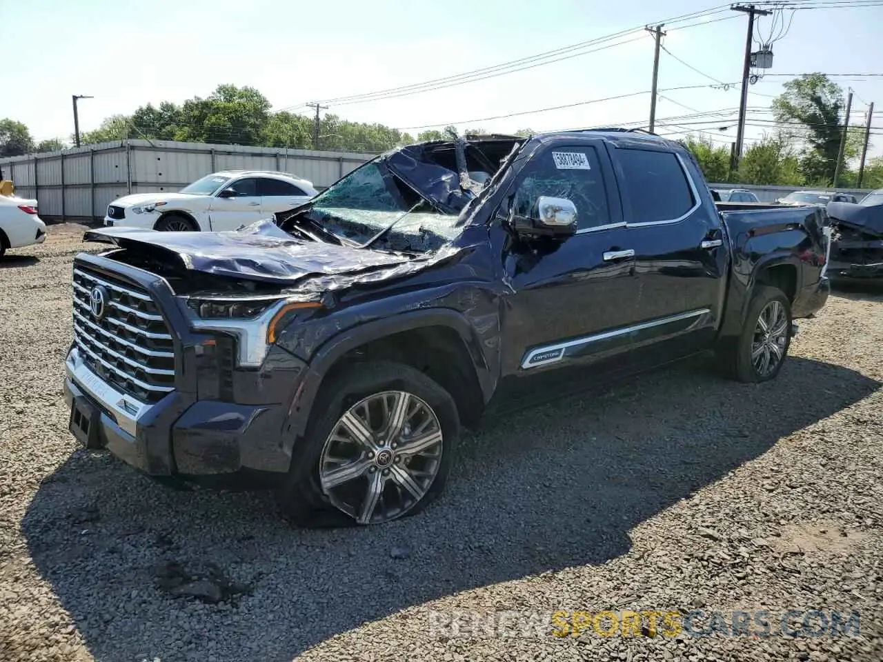 1 Photograph of a damaged car 5TFVC5DB9PX028516 TOYOTA TUNDRA 2023