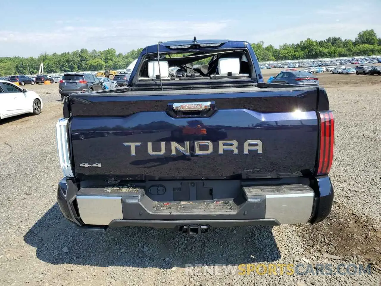 6 Photograph of a damaged car 5TFVC5DB9PX028516 TOYOTA TUNDRA 2023