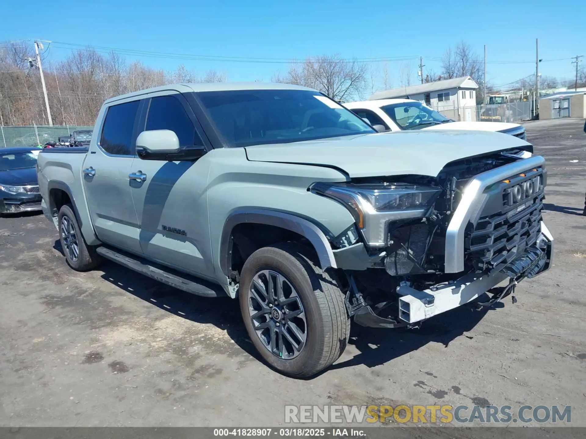 1 Photograph of a damaged car 5TFJA5DB1RX217281 TOYOTA TUNDRA 2024
