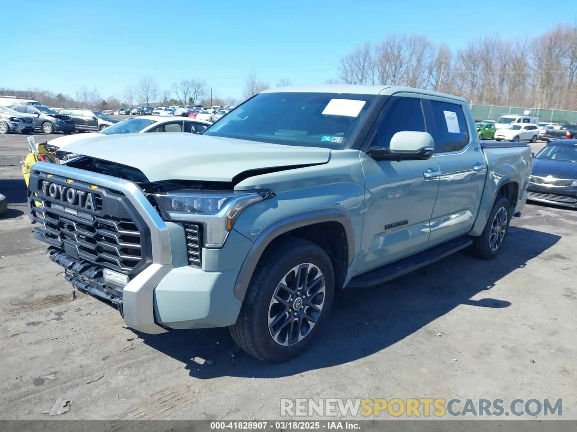 2 Photograph of a damaged car 5TFJA5DB1RX217281 TOYOTA TUNDRA 2024