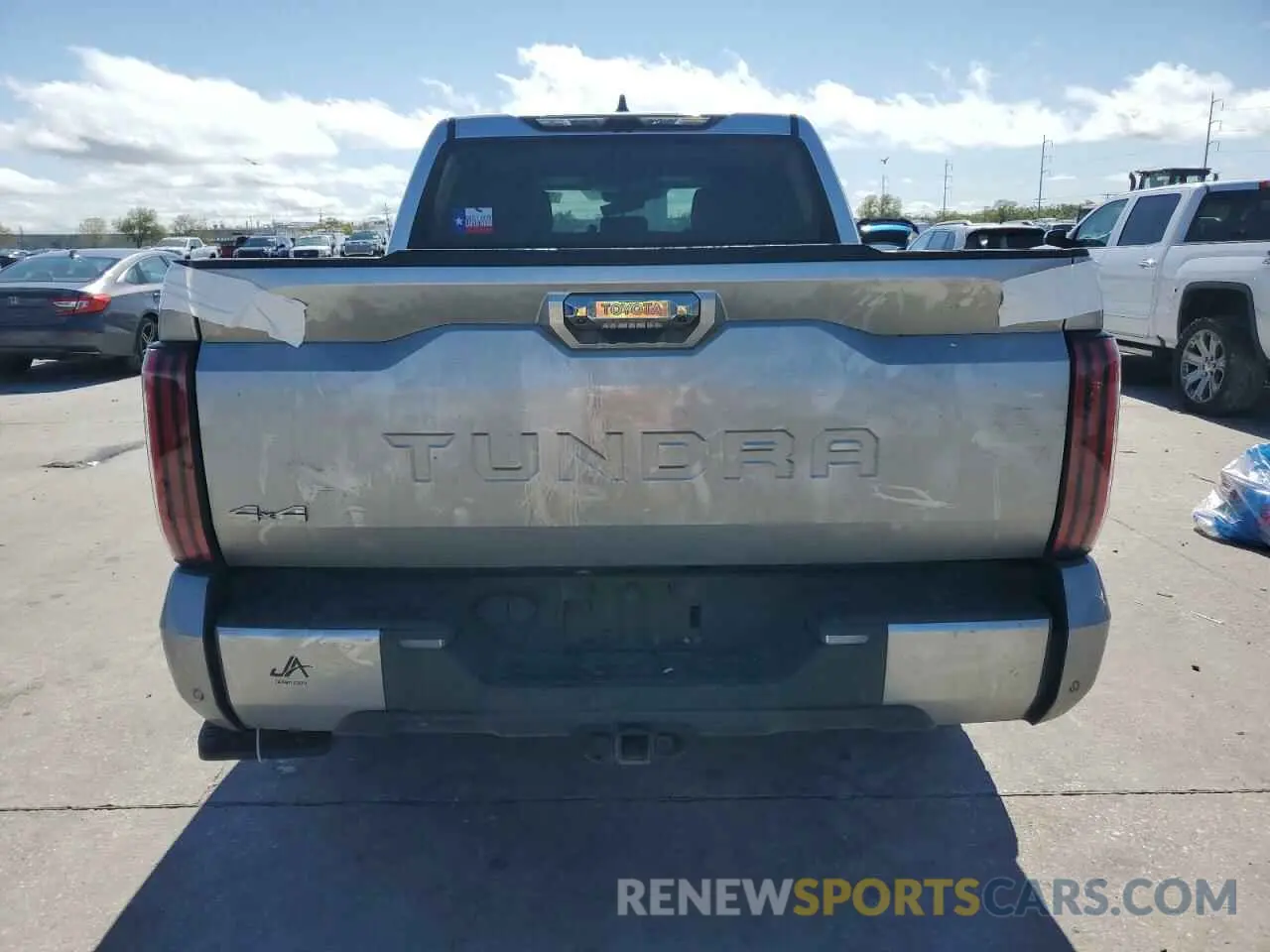 6 Photograph of a damaged car 5TFJA5DB4RX168738 TOYOTA TUNDRA 2024