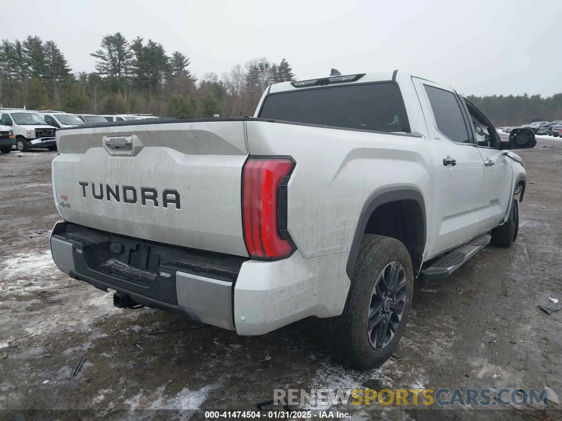 4 Фотография поврежденного автомобиля 5TFJA5DB5RX212519 TOYOTA TUNDRA 2024