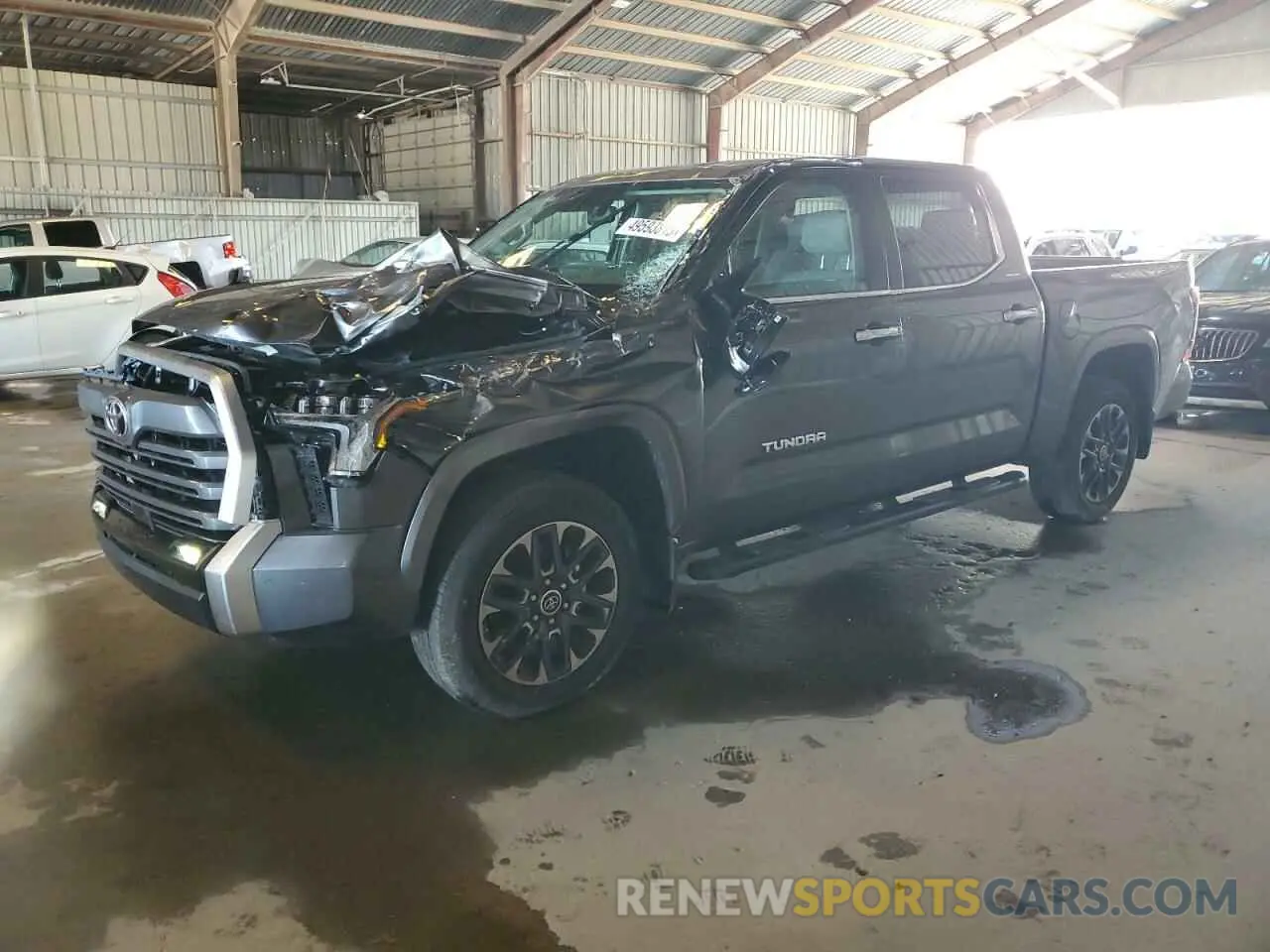 1 Photograph of a damaged car 5TFJA5DB7RX200355 TOYOTA TUNDRA 2024