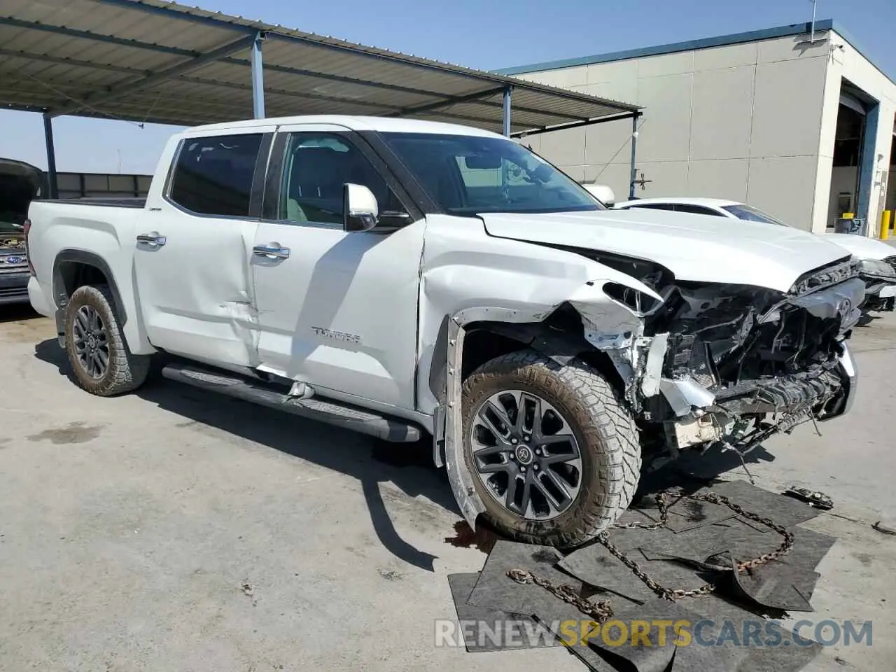 4 Photograph of a damaged car 5TFJA5DB7RX214322 TOYOTA TUNDRA 2024