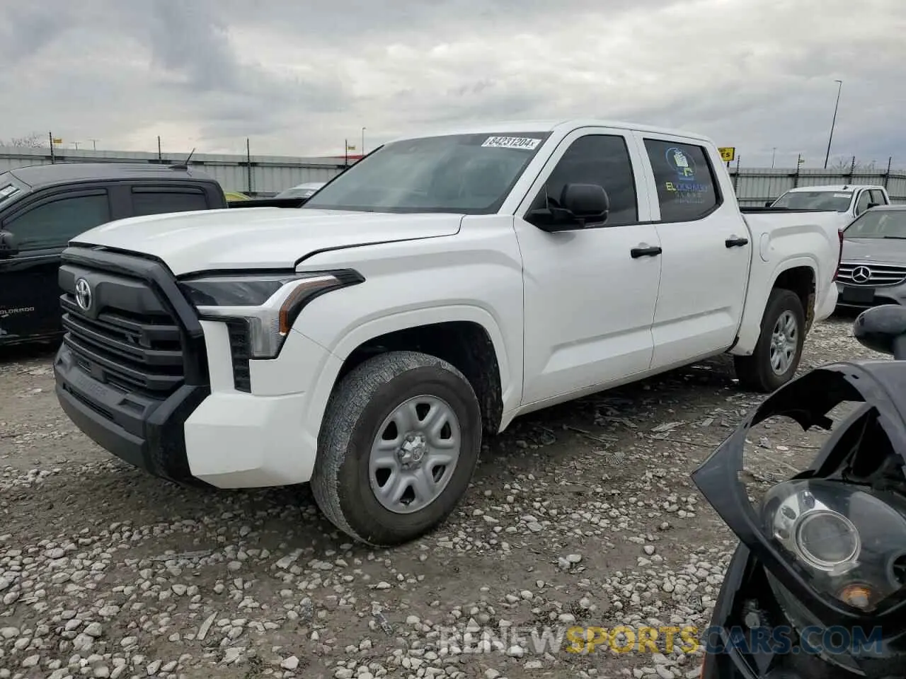 1 Photograph of a damaged car 5TFKB5AB6RX035856 TOYOTA TUNDRA 2024