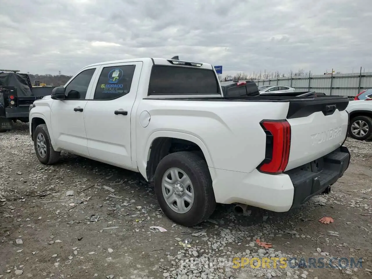 2 Photograph of a damaged car 5TFKB5AB6RX035856 TOYOTA TUNDRA 2024