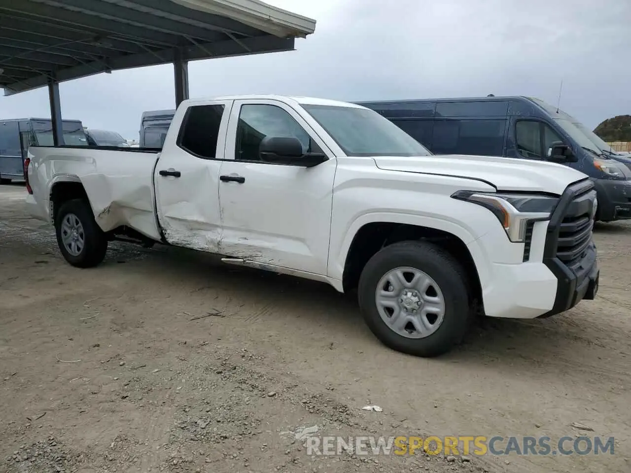 4 Photograph of a damaged car 5TFKB5CD4RX001865 TOYOTA TUNDRA 2024