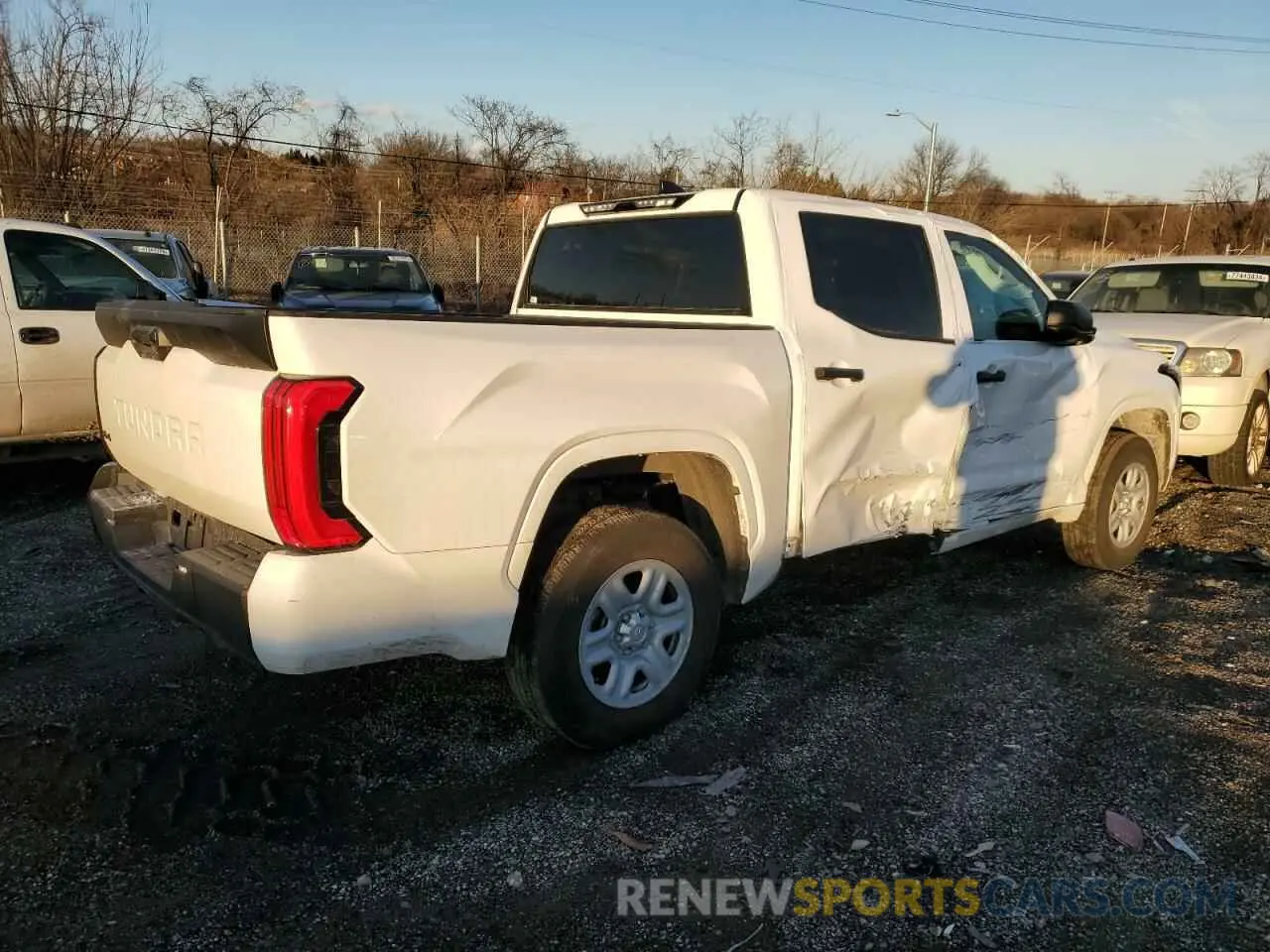 3 Photograph of a damaged car 5TFKB5DB1RX181657 TOYOTA TUNDRA 2024