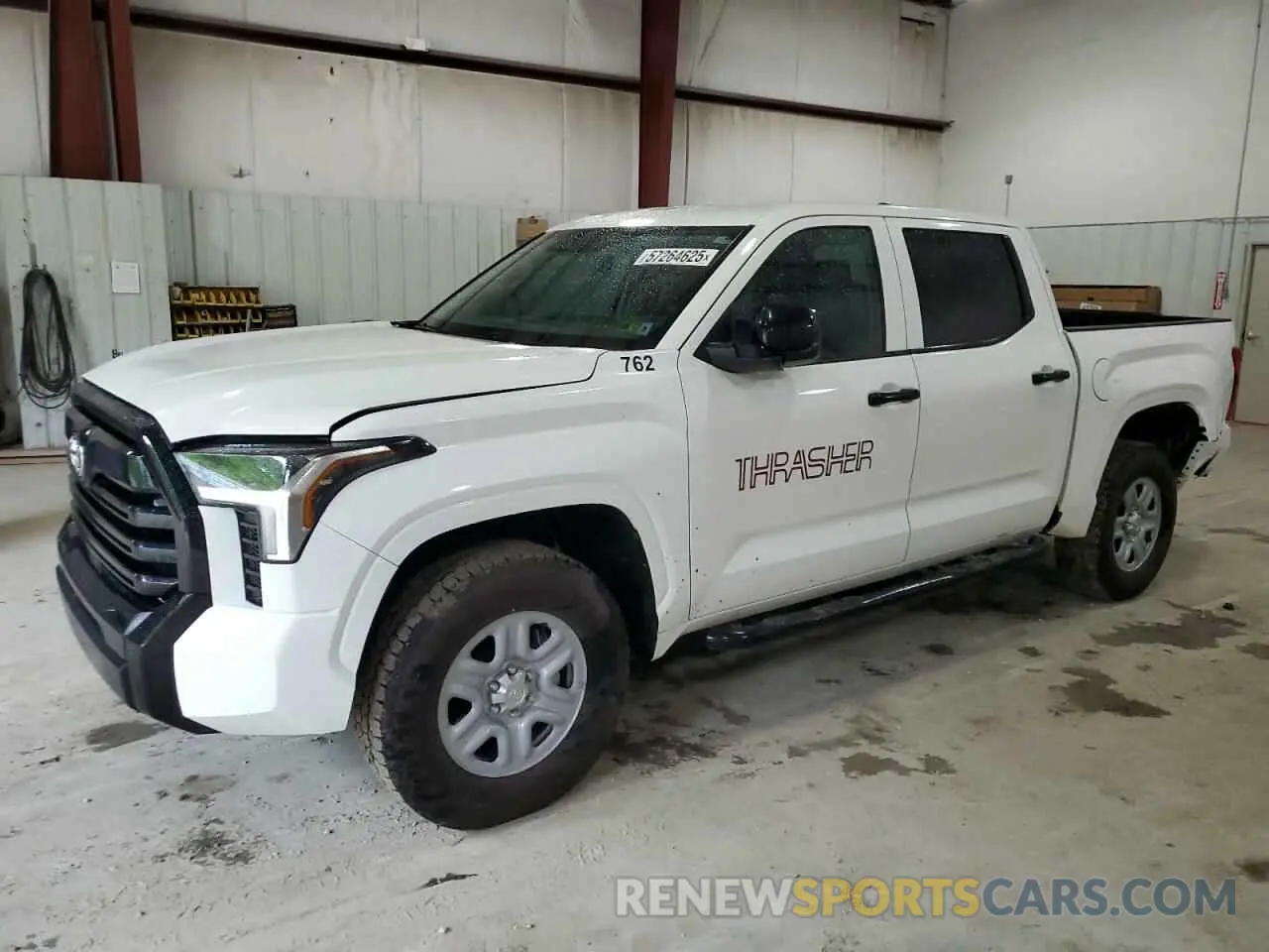 1 Photograph of a damaged car 5TFKB5DB4RX218720 TOYOTA TUNDRA 2024